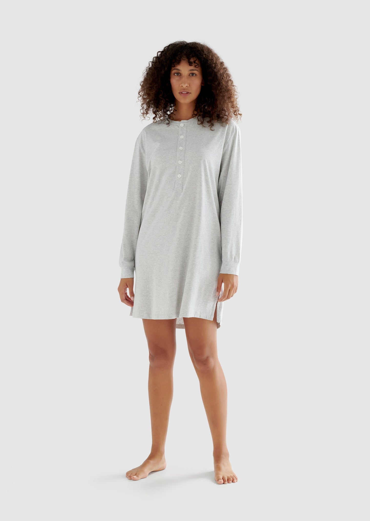 Dream - Organic Cotton Jersey Henley Dress