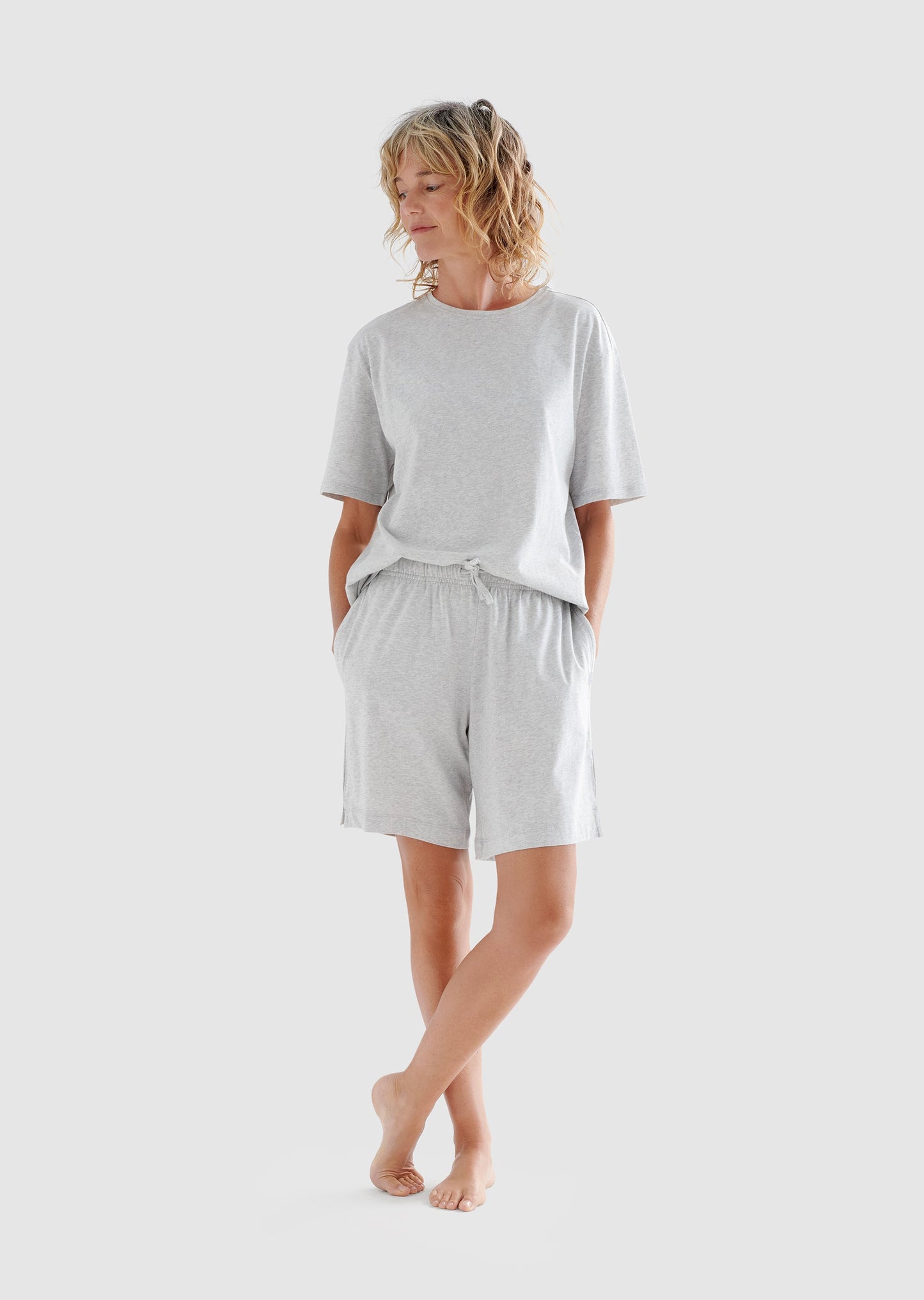 Dream - Organic Cotton Jersey Long Shorts