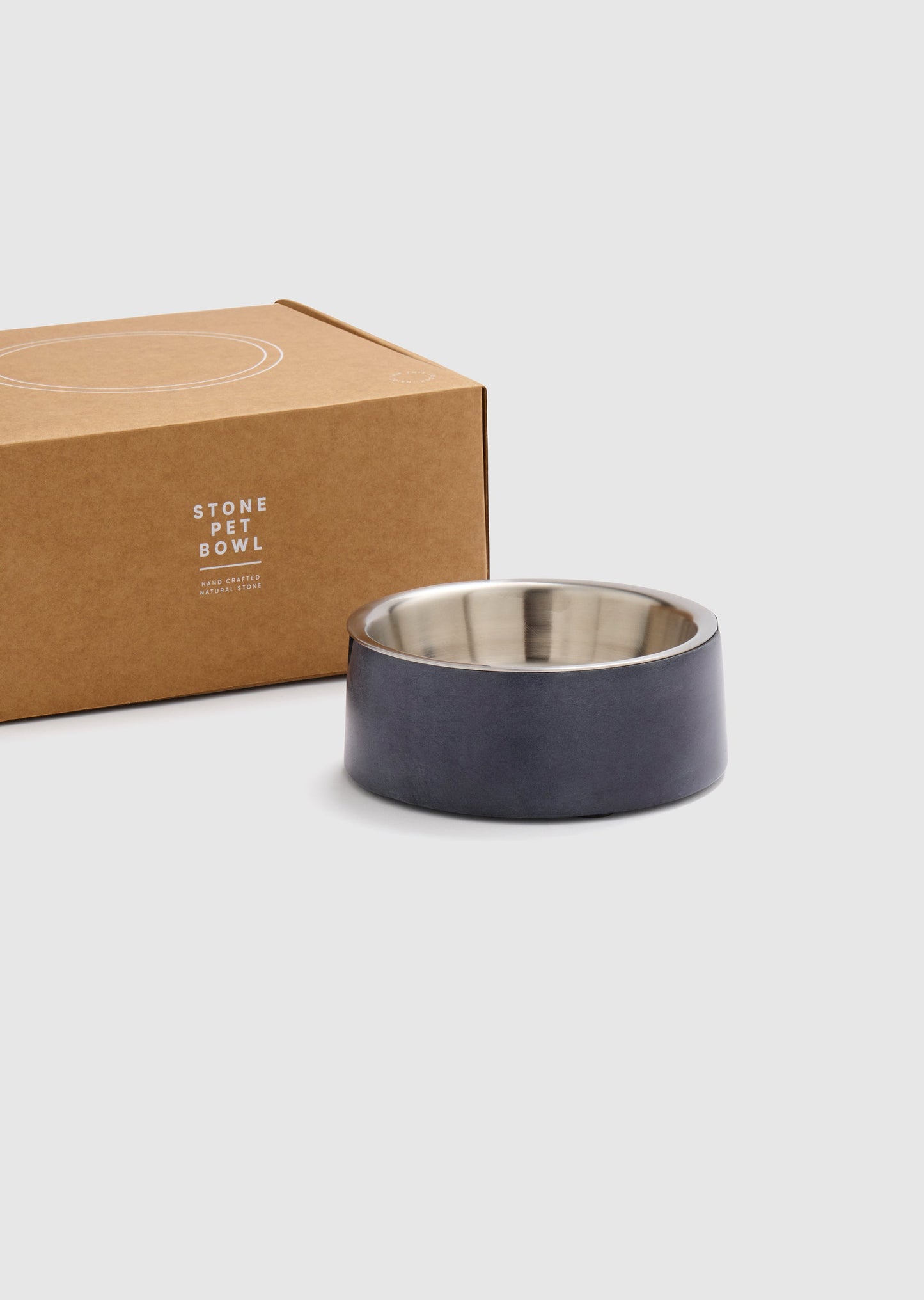 Small Stone Pet Bowl