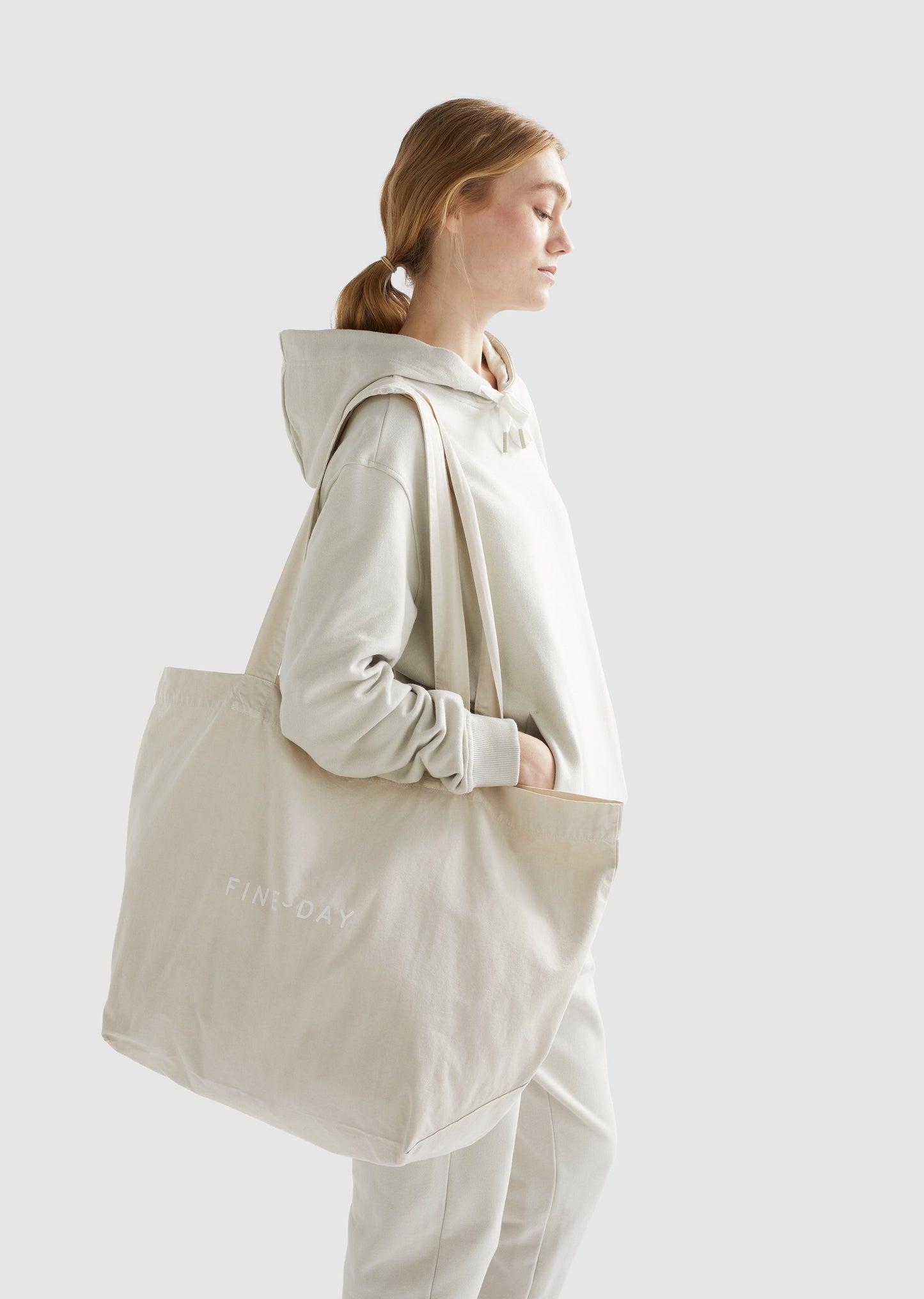 Smile - Large Canvas Bag