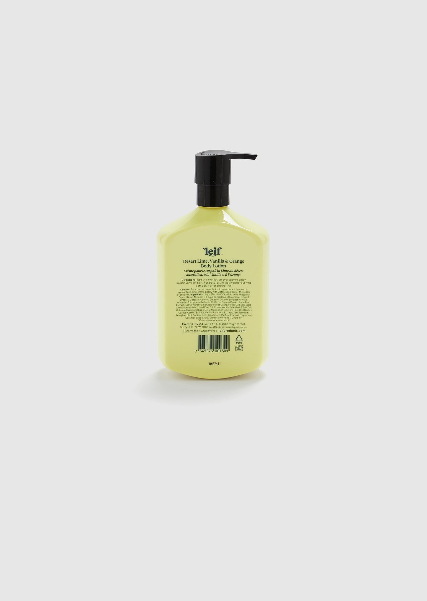 Leif - Desert Lime Body Lotion 500ml