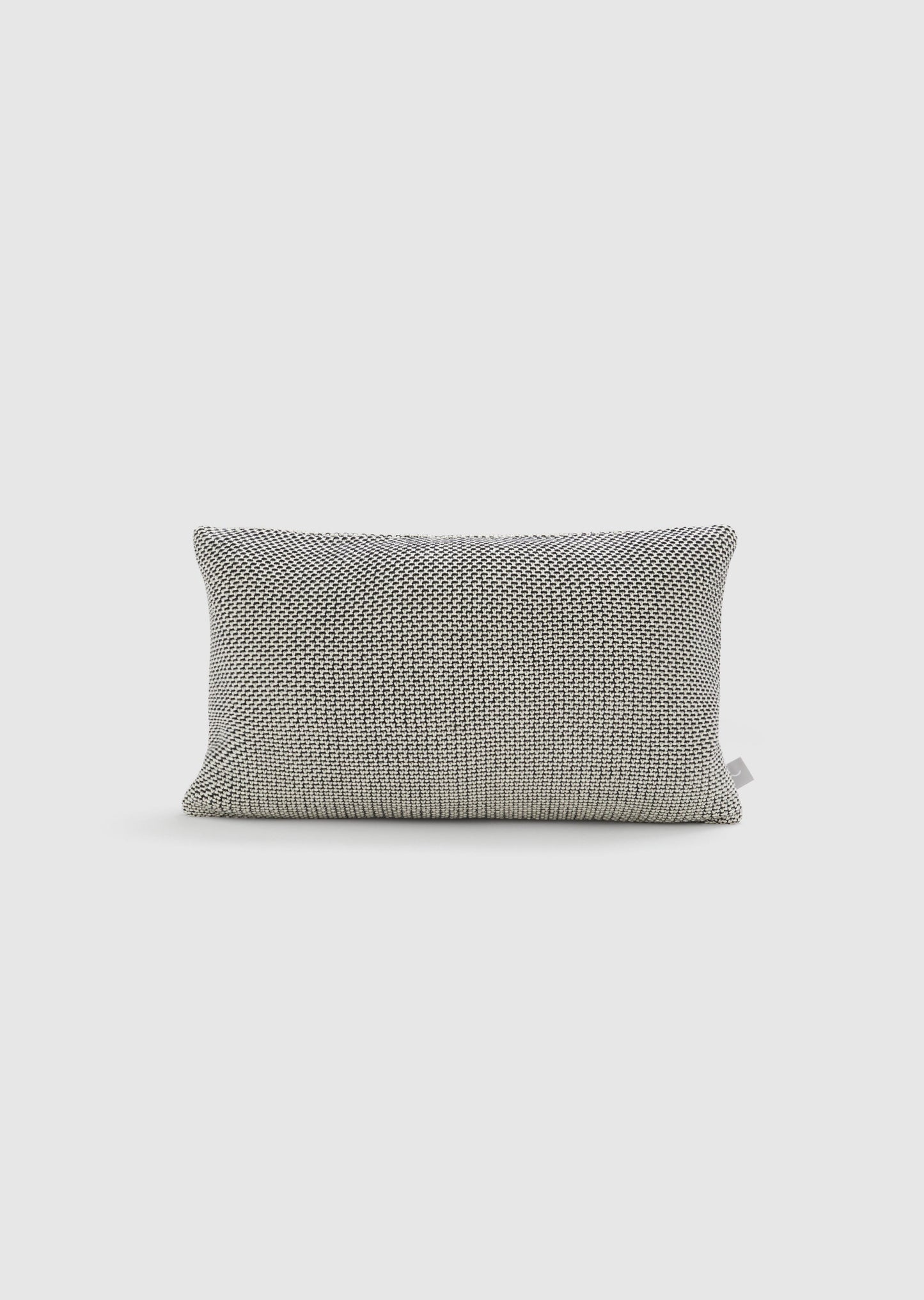 Nook - Coal Organic Cotton Rectangular Cushion Cover