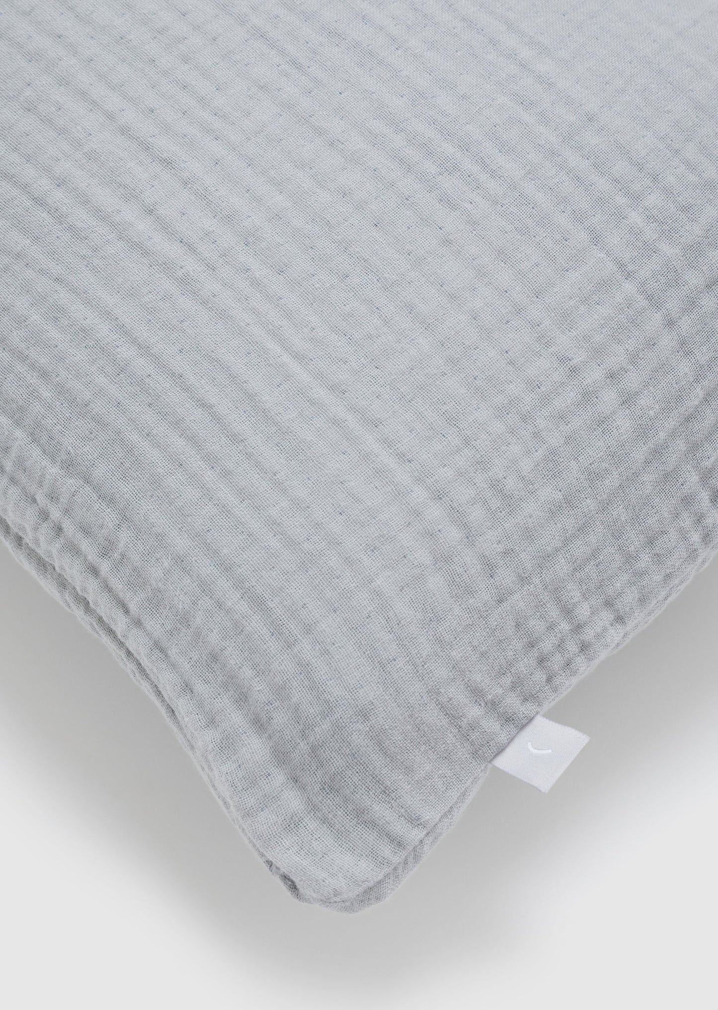 Air - Lake Organic Crinkle Cotton Rectangular Cushion Cover