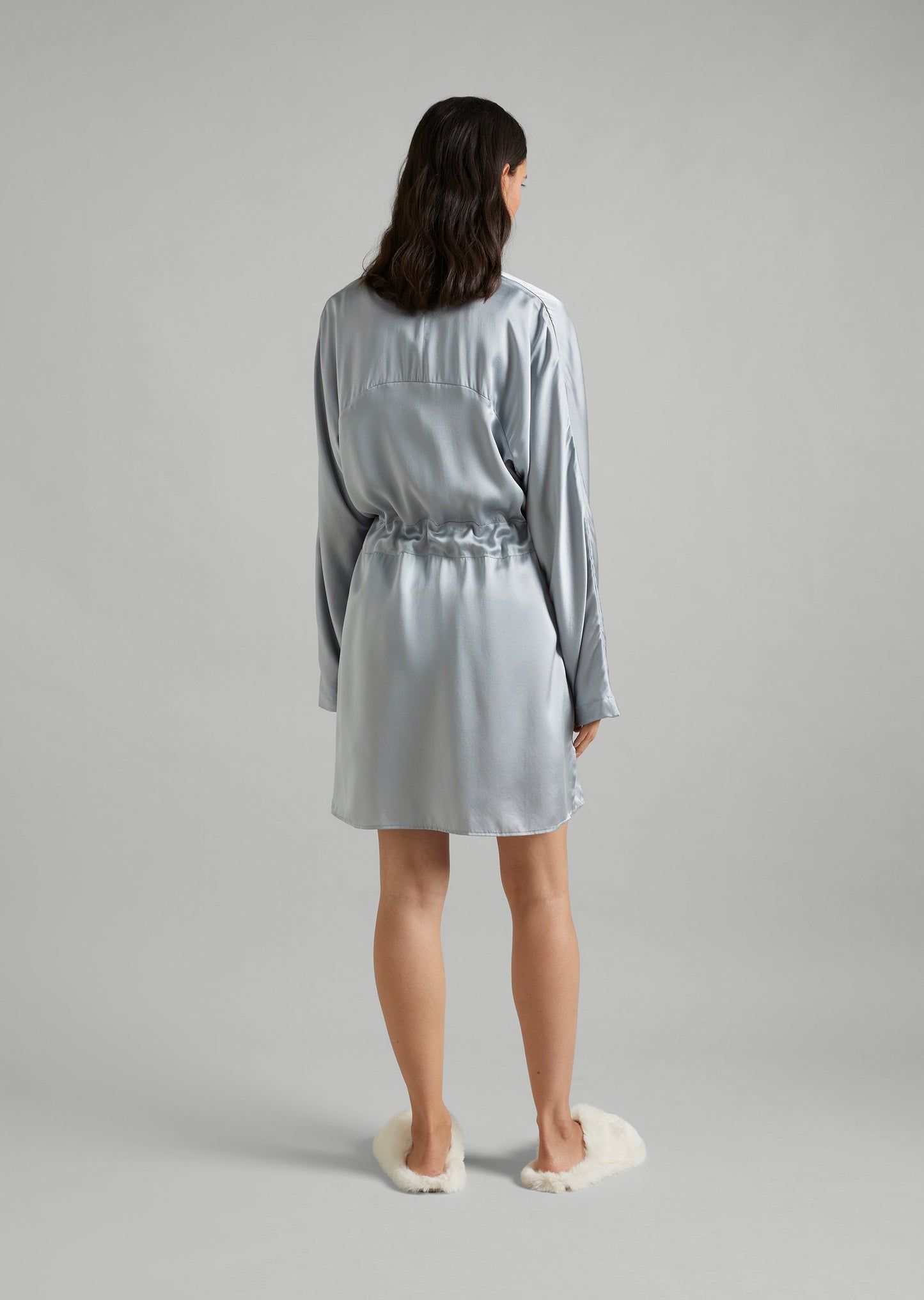 Pure - Silk Short Gown