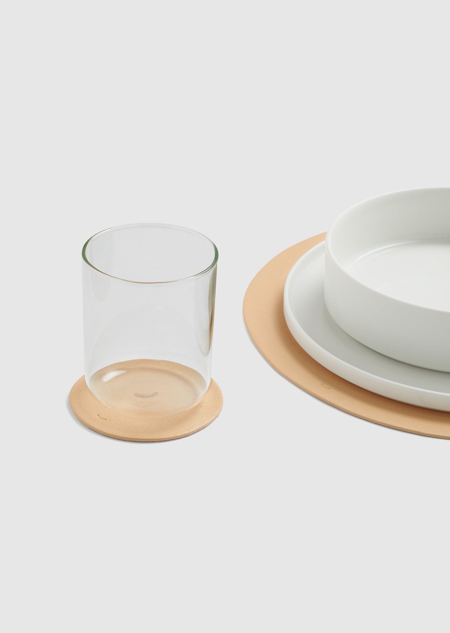 Hyde - 4 x Leather Coasters