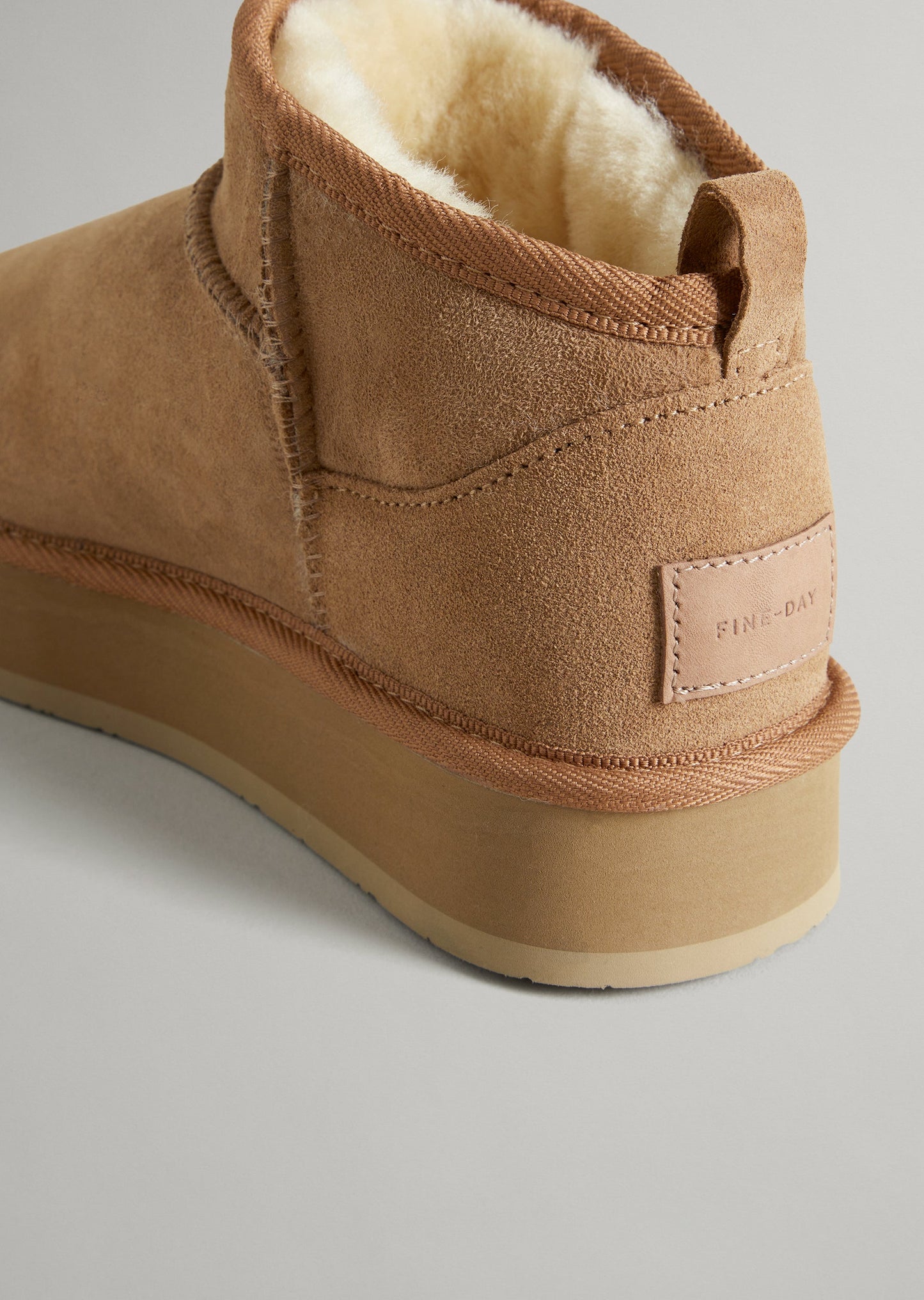 Sheepskin Platform Boot