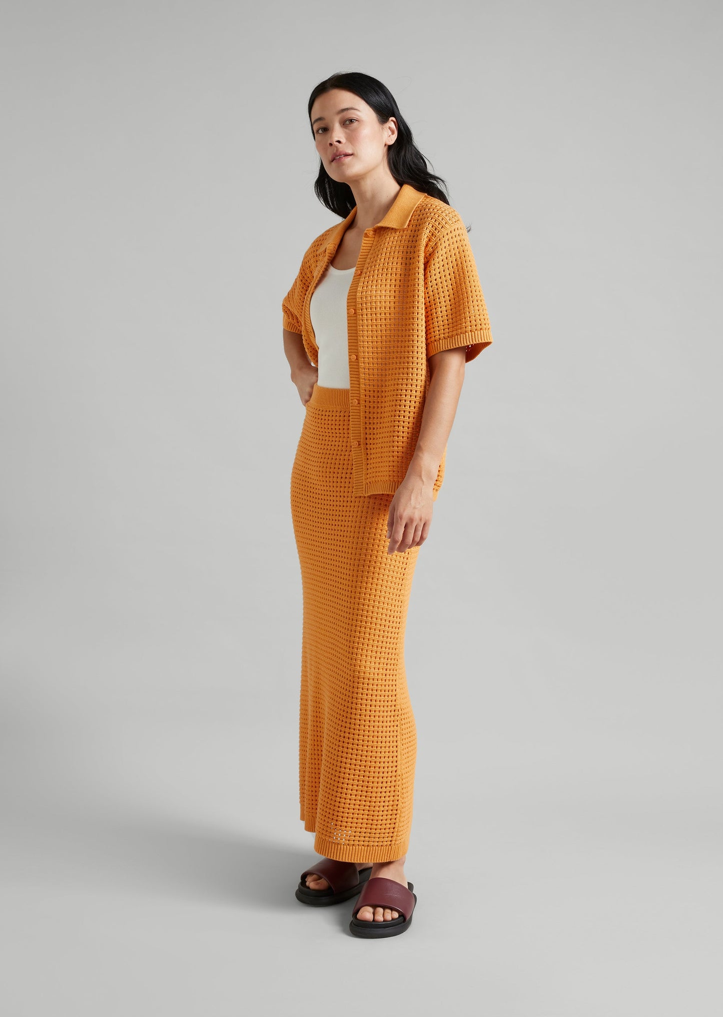 Pointelle Knit Shirt