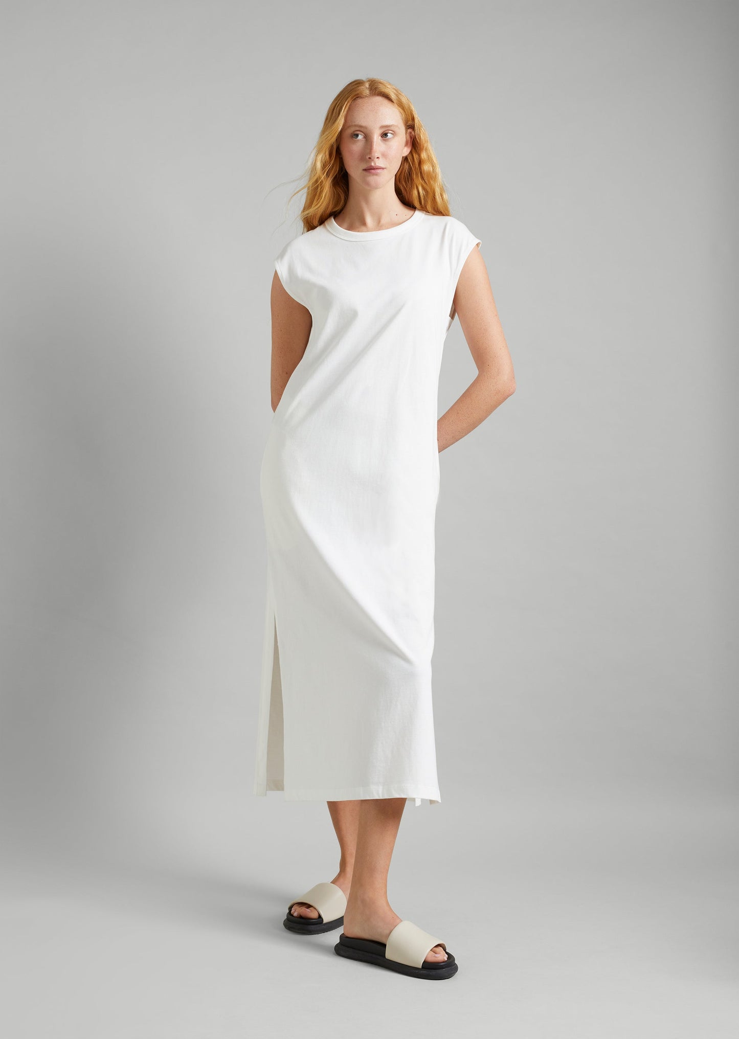 Jersey Column Dress