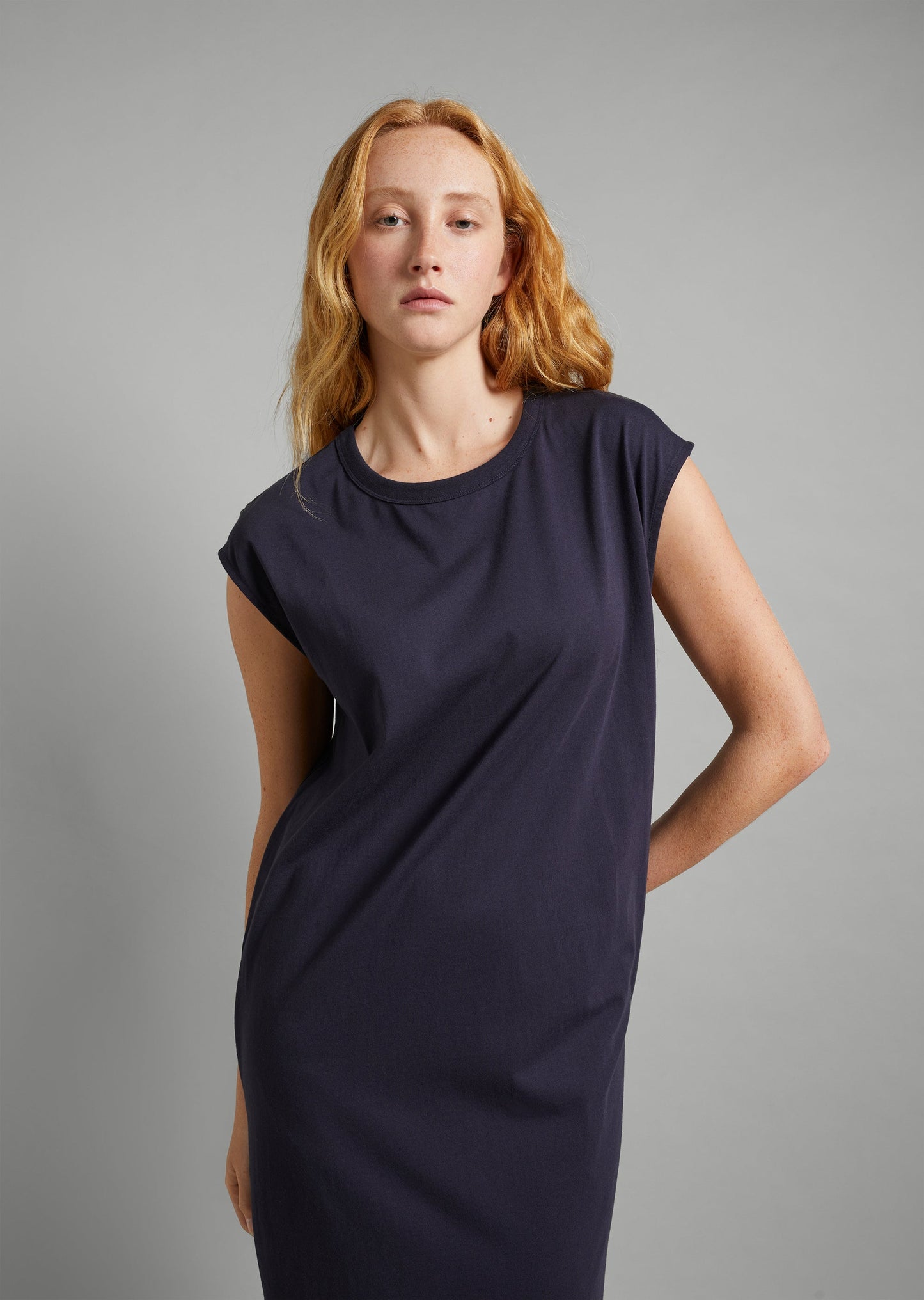 Jersey Column Dress