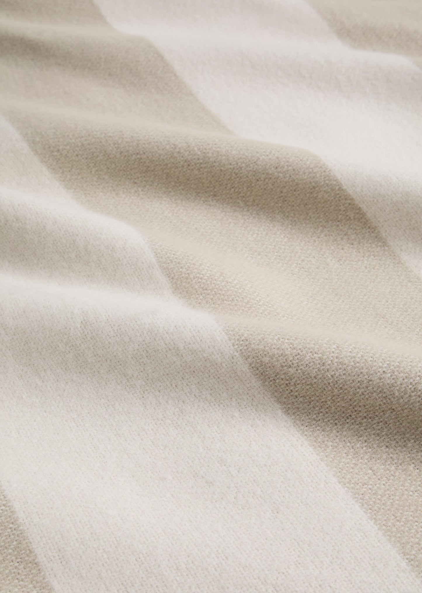 Block Stripe Coverlet Blanket