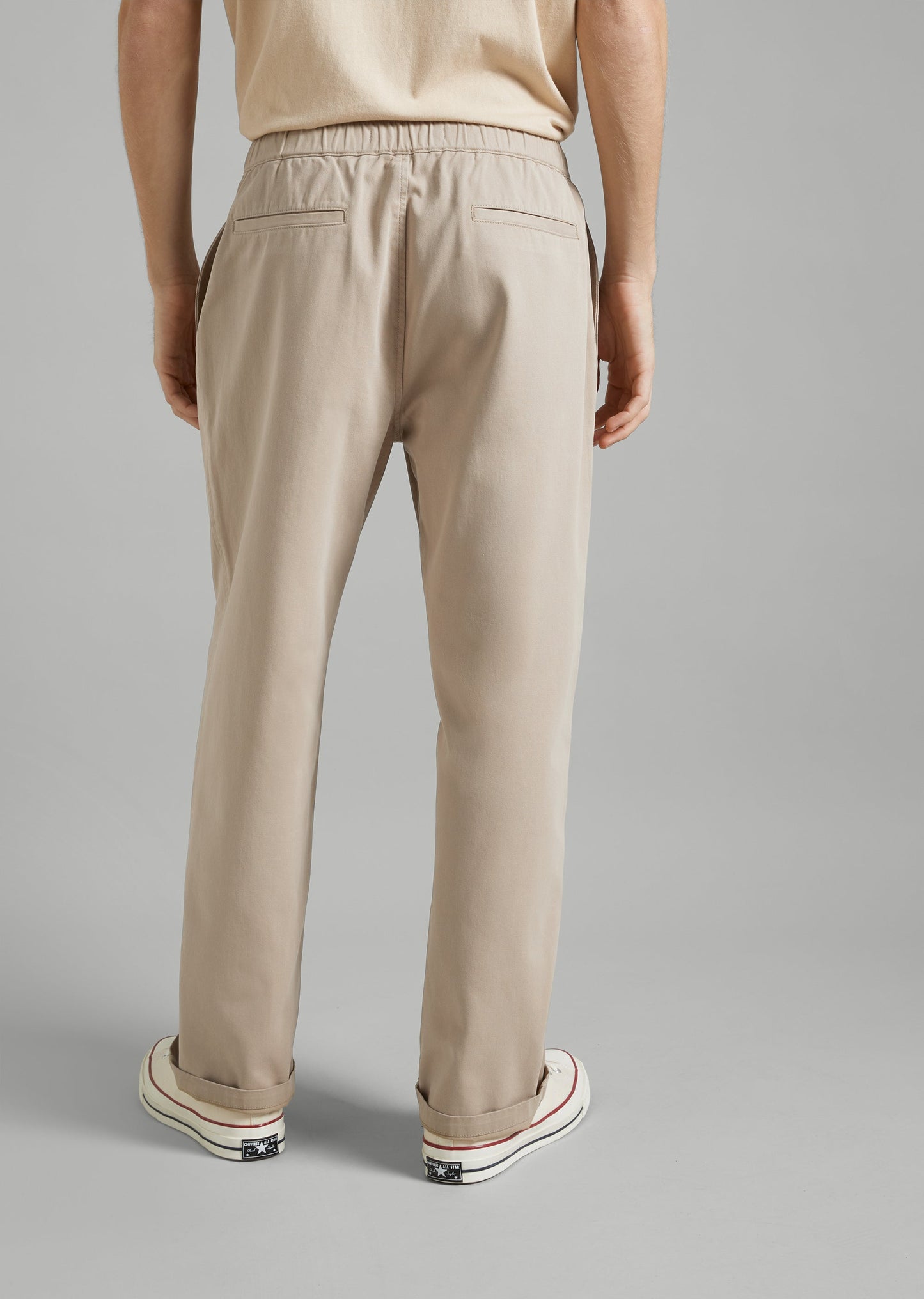 Elastic Relaxed Chino Pant