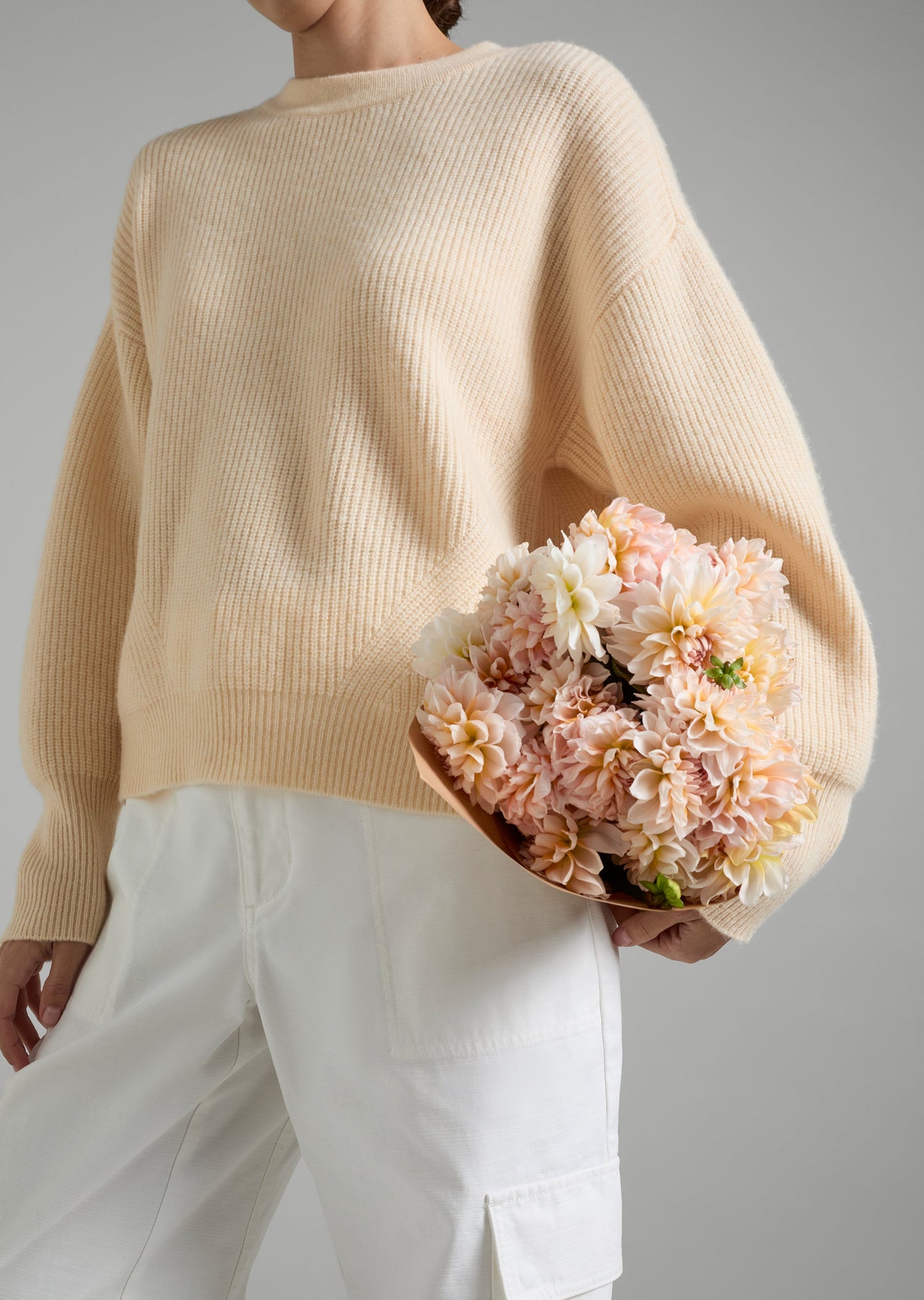 Ribbed Boxy Knit