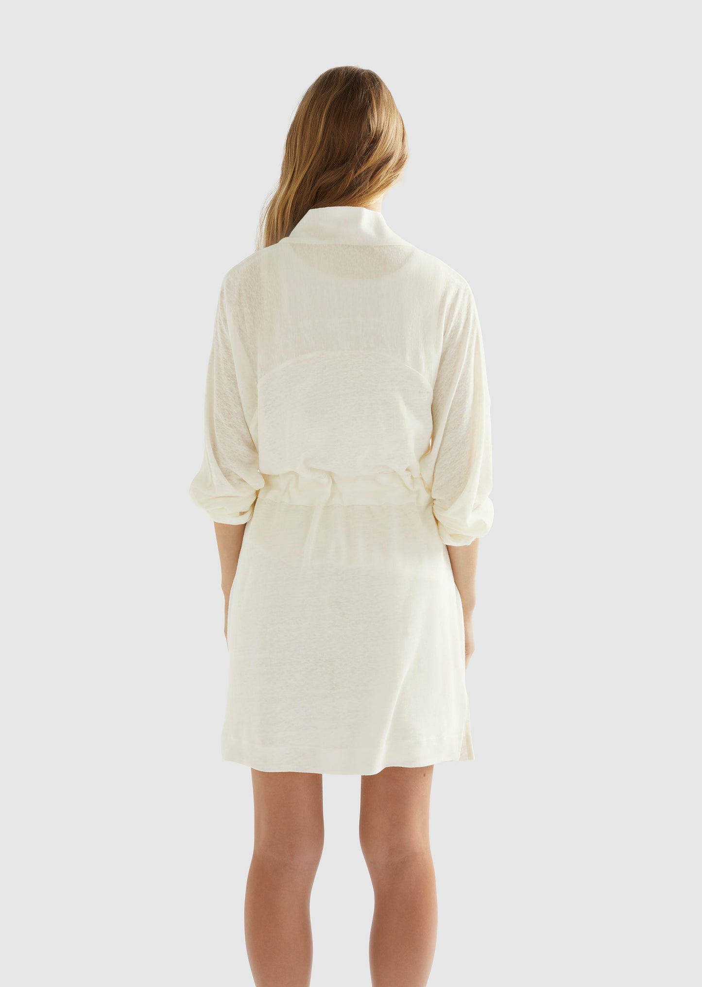 Zephyr - Linen Short Gown