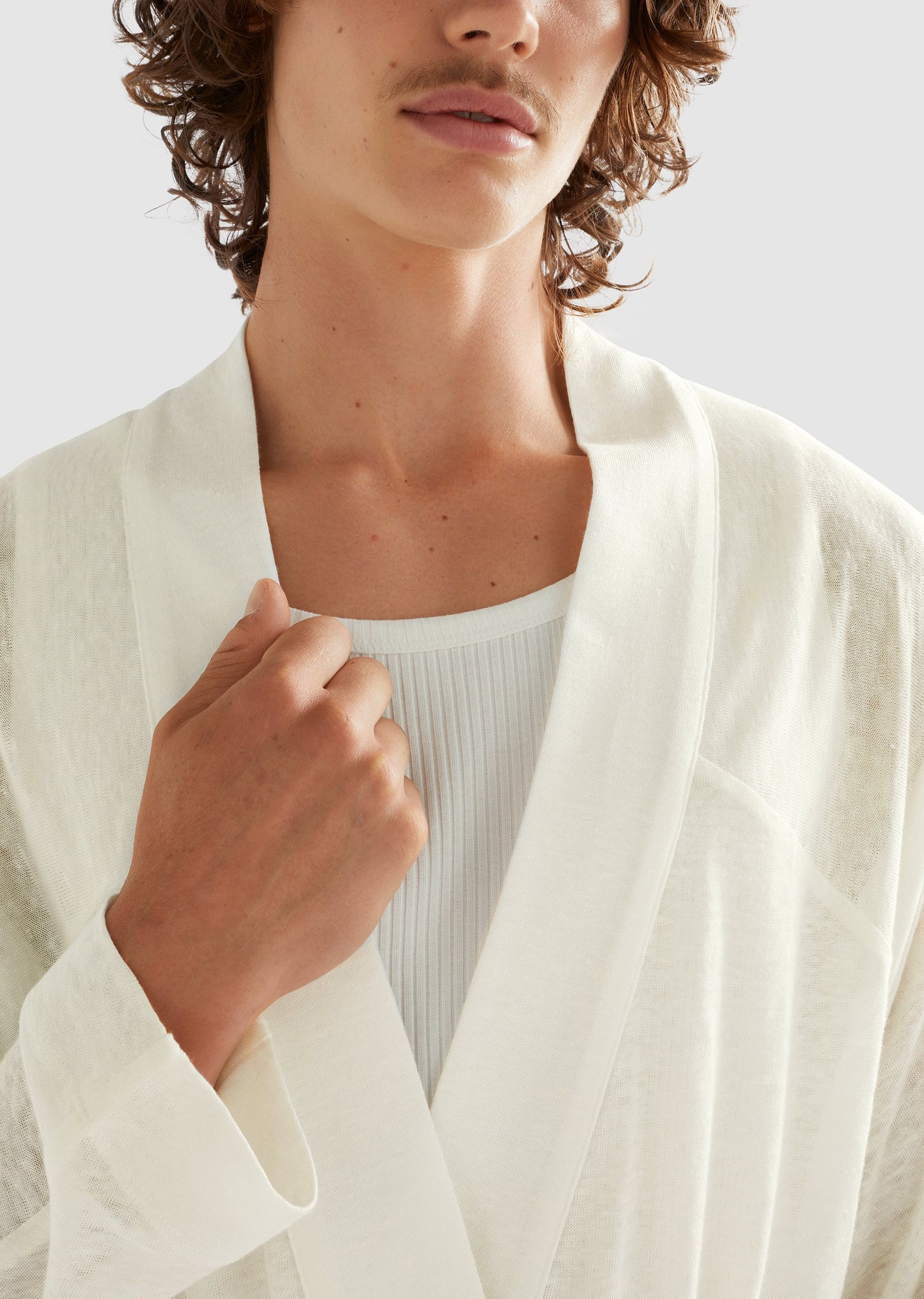 Zephyr - Linen Short Gown