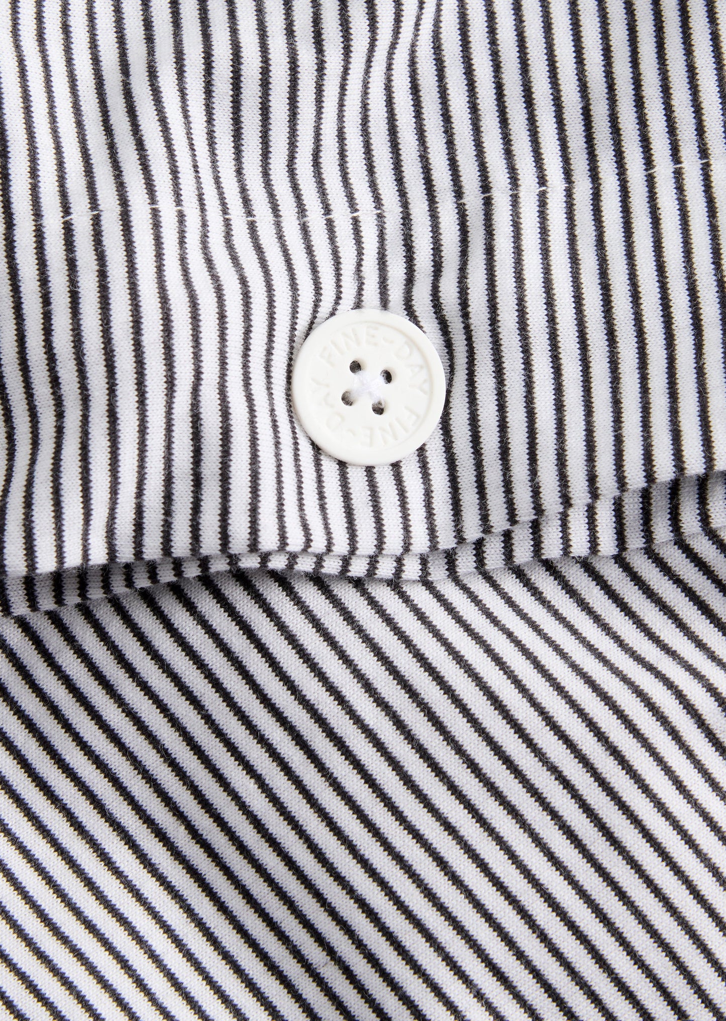 Dream - Coal Stripe Organic Cotton Jersey Quilt Cover