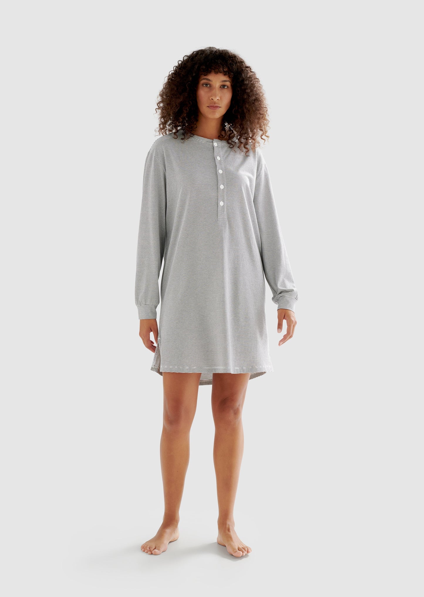Dream - Organic Cotton Jersey Henley Dress
