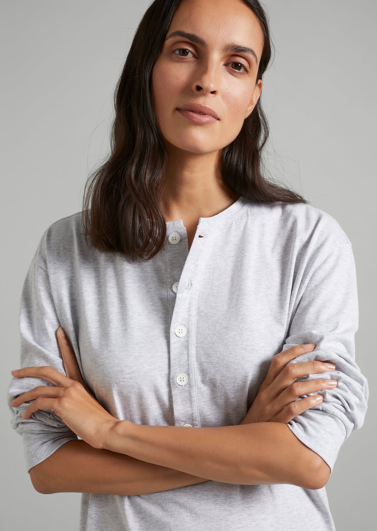 Dream - Organic Cotton Jersey Henley Dress