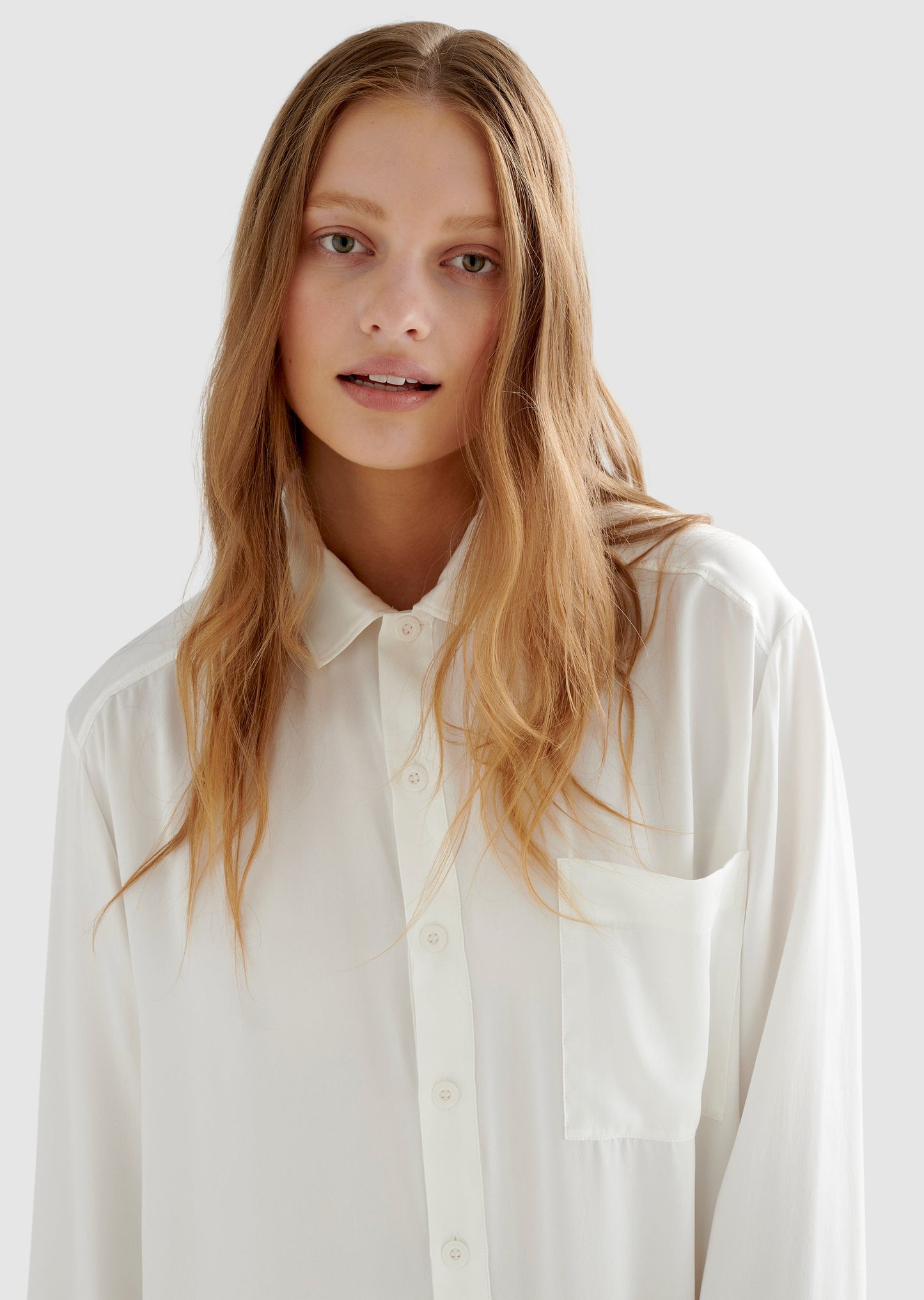 Pure - Silk Shirt Dress