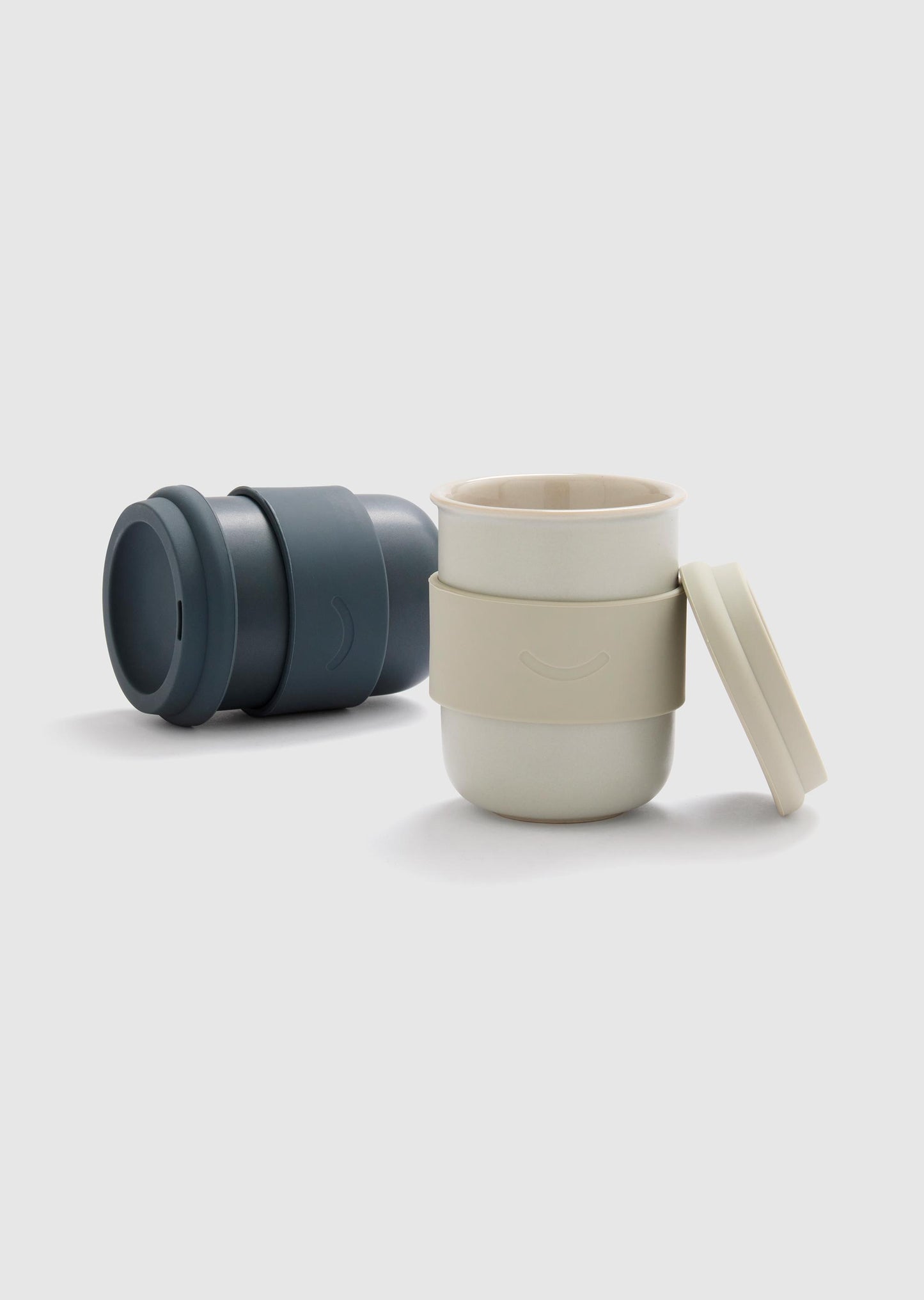 Smile - Stoneware Cafe Cup