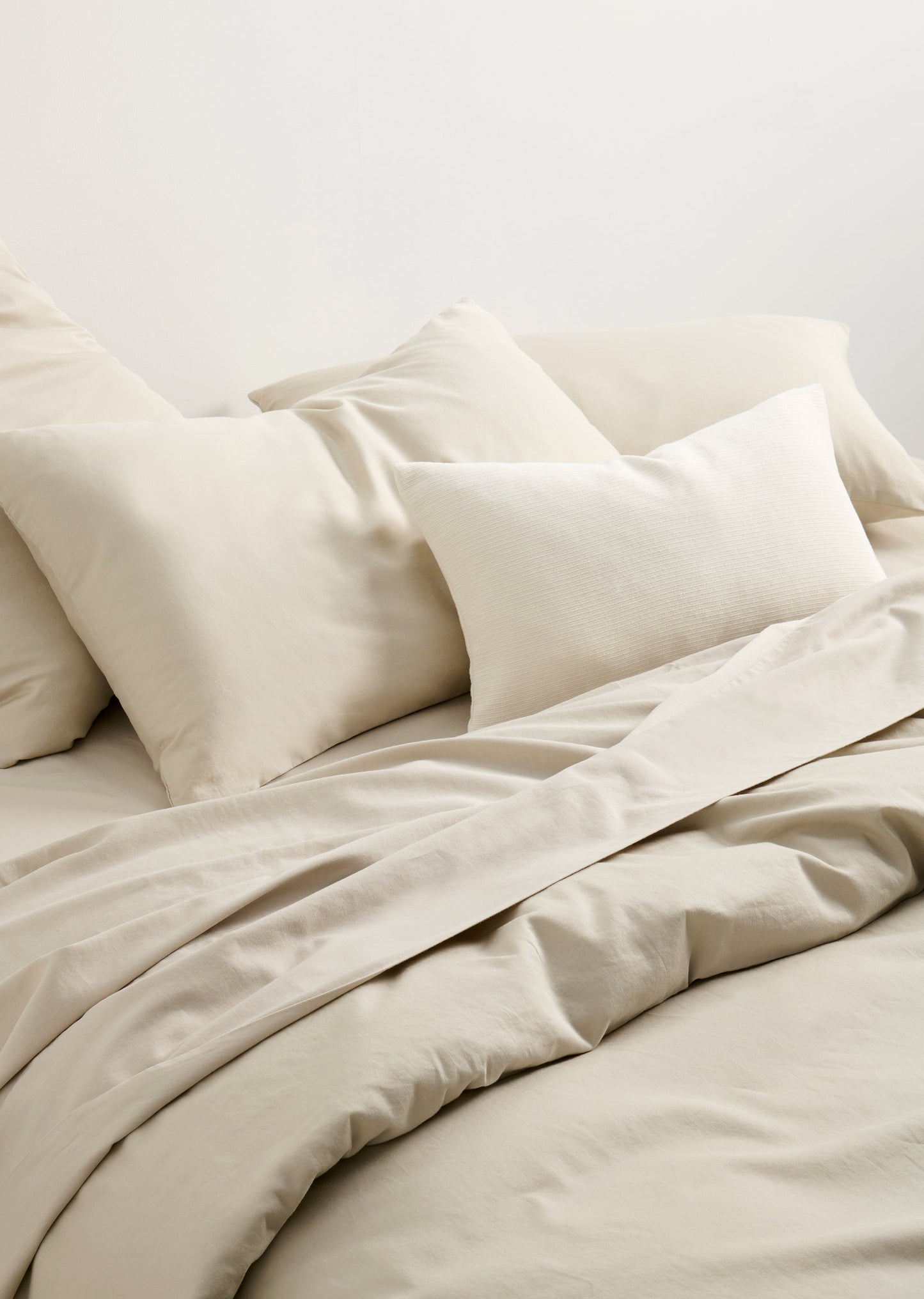 Terrain - Cloud Organic Cotton Rectangular Cushion Cover