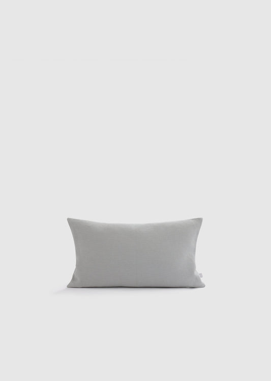 Terrain - Fog Organic Cotton Rectangular Cushion Cover