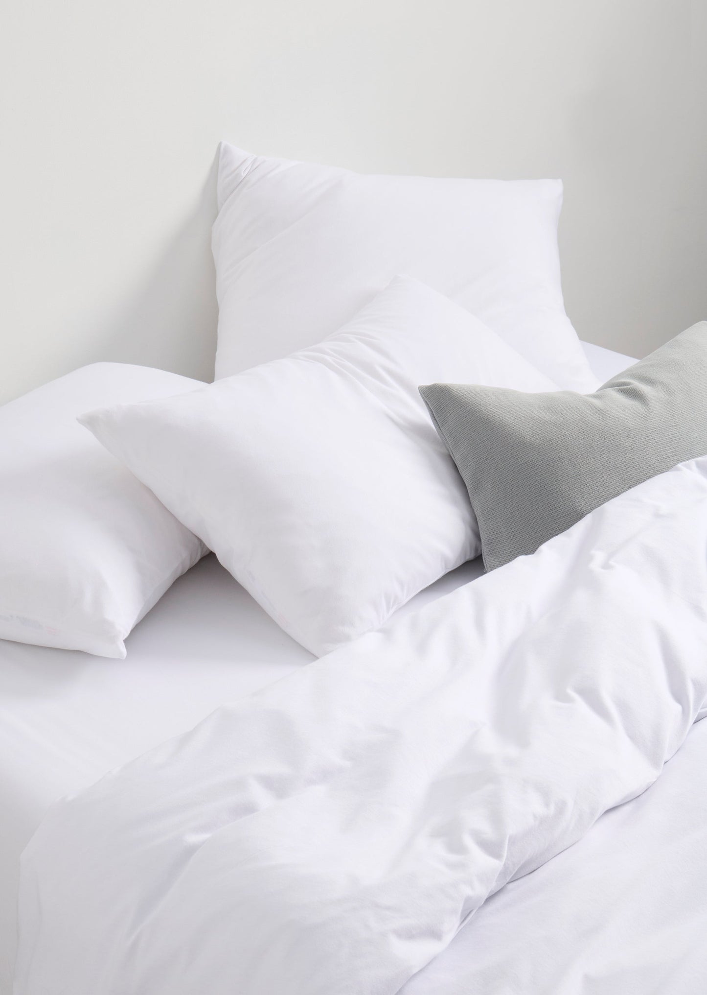 Terrain - Fog Organic Cotton Rectangular Cushion Cover