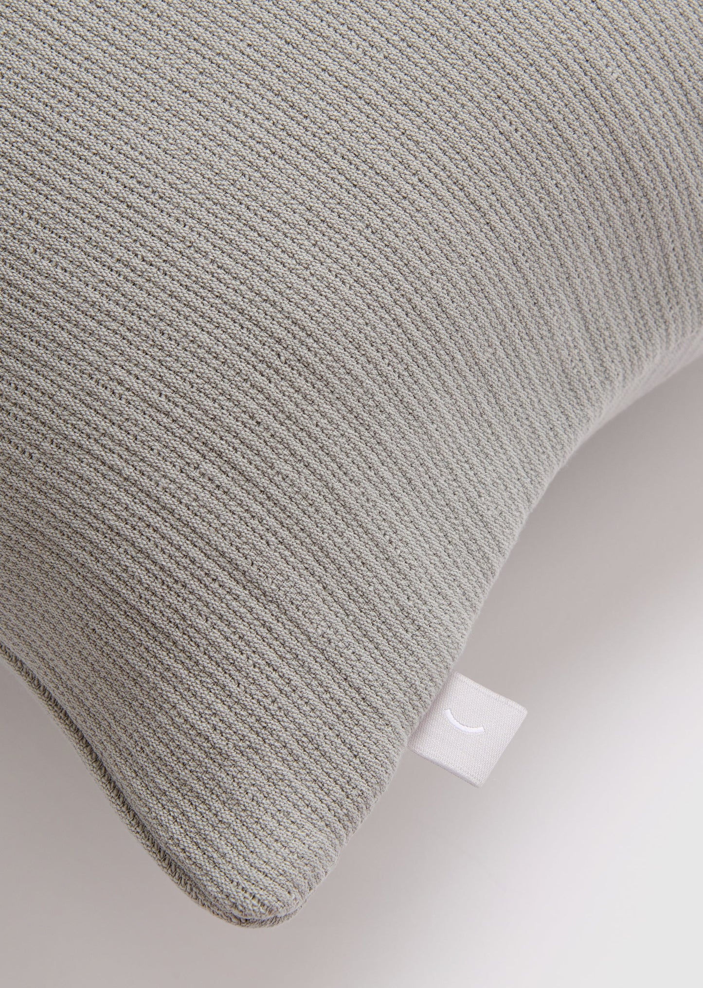 Terrain - Fog Organic Cotton Rectangular Cushion Cover