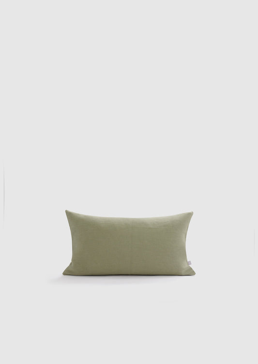 Terrain - Sage Organic Cotton Rectangular Cushion Cover