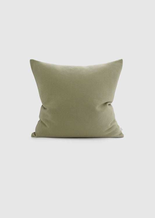 Terrain - Sage Organic Cotton Square Cushion Cover