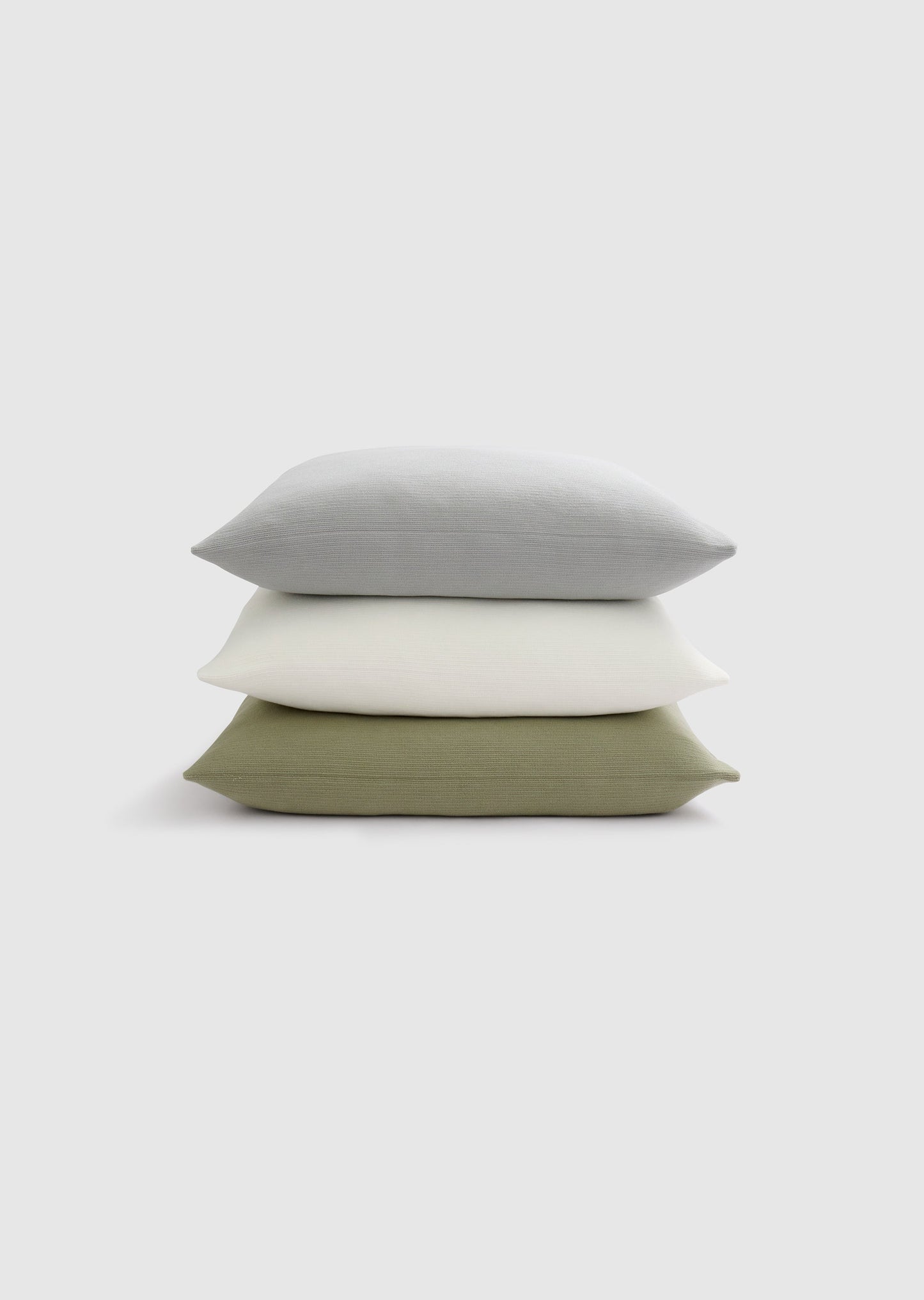 Terrain - Sage Organic Cotton Square Cushion Cover