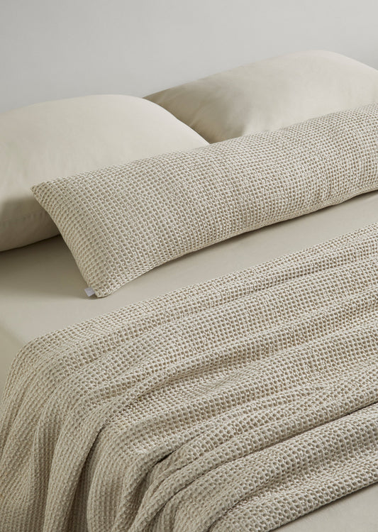 Waffle - Long Cushion Cover