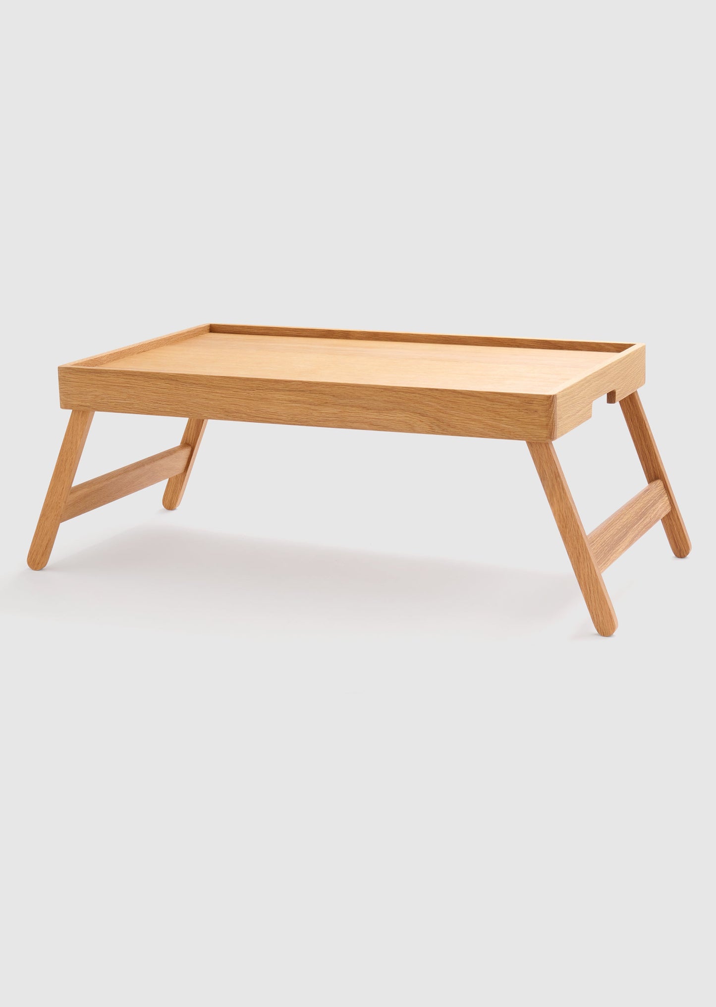 Oak Folding Tray