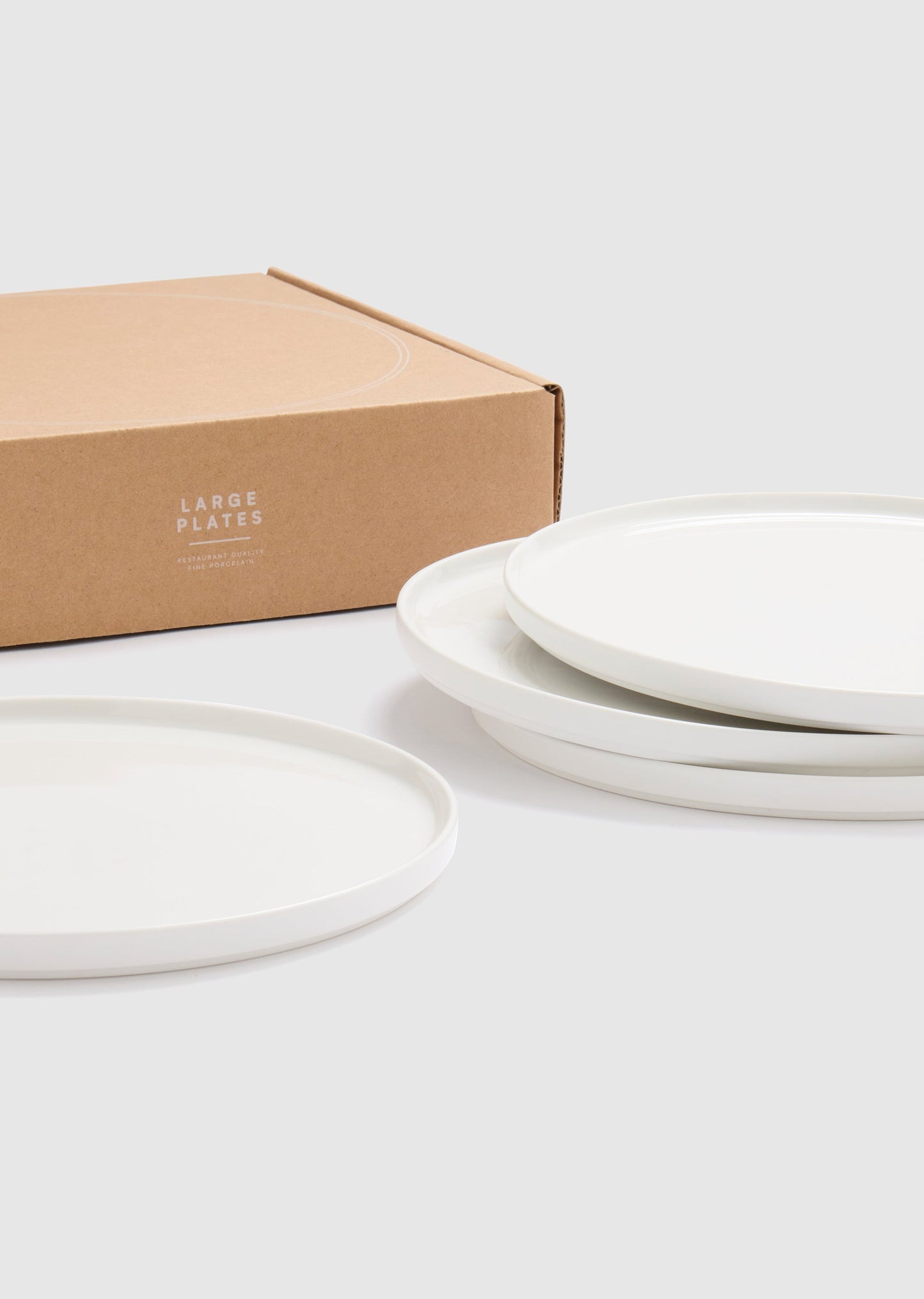 Daily - 4 x Porcelain Large Plates