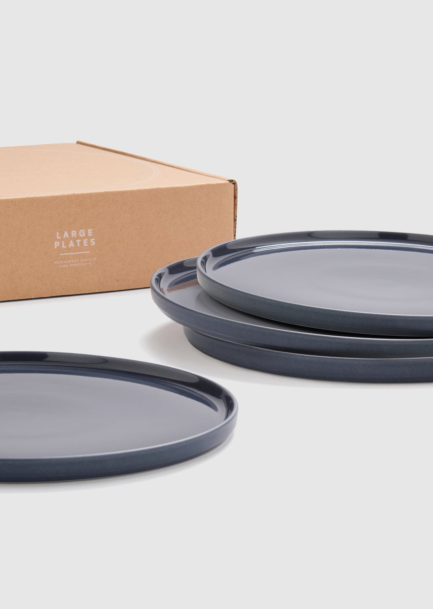 Daily - 4 x Porcelain Large Plates