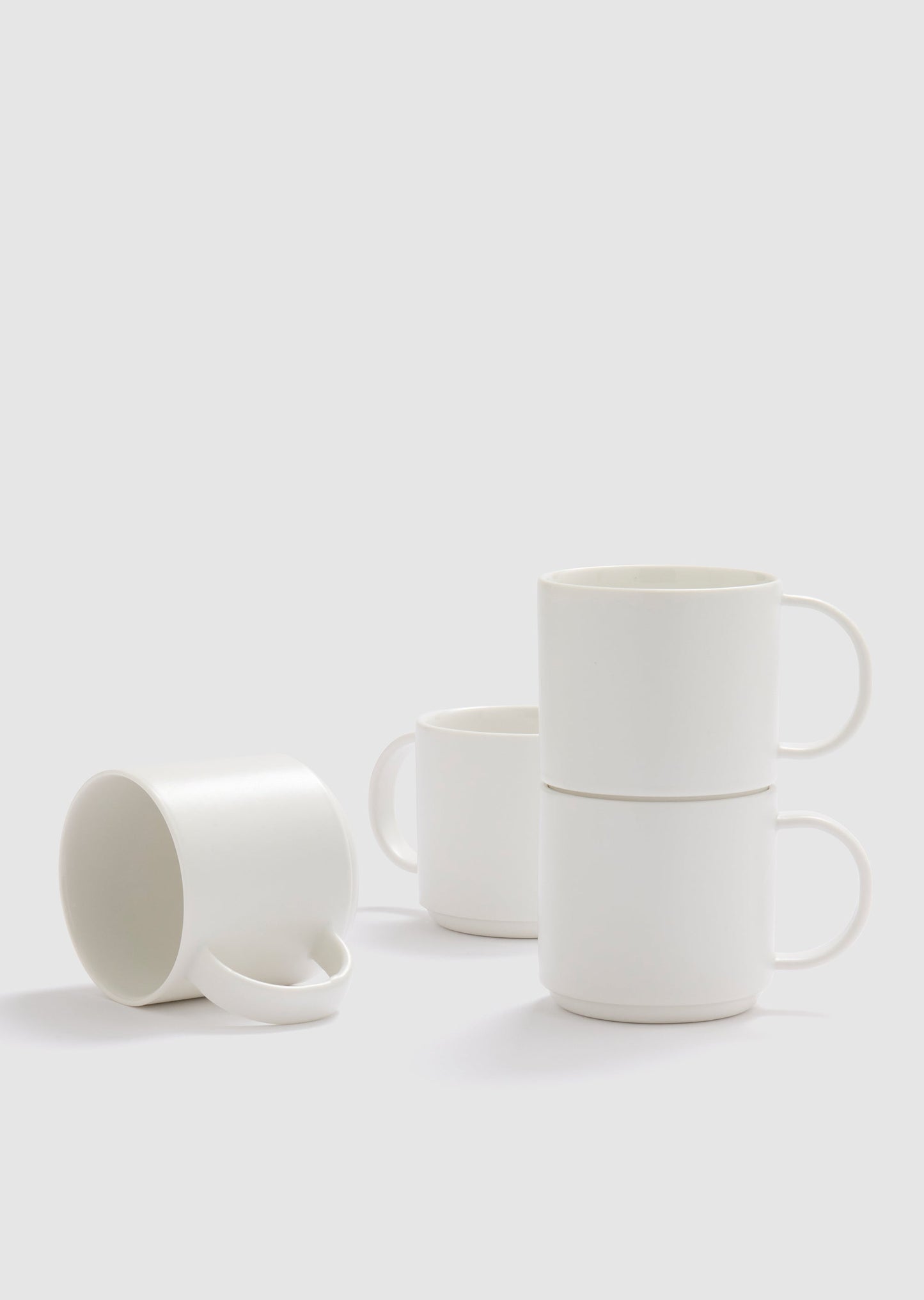 Daily - 4 x Porcelain Mugs
