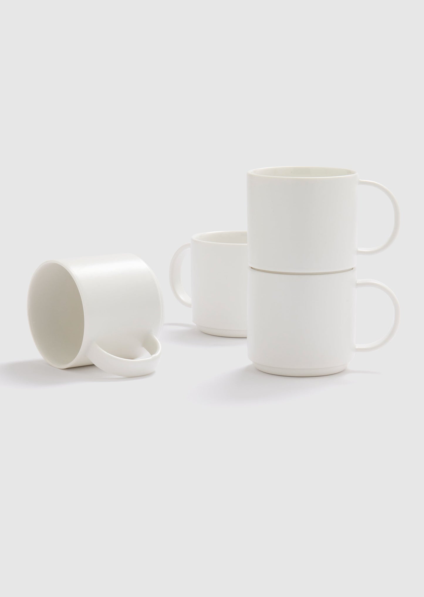 Daily - 4 x Porcelain Mugs