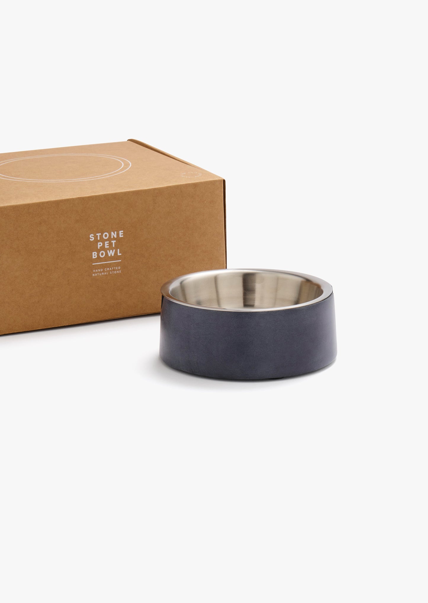 Small Stone Pet Bowl