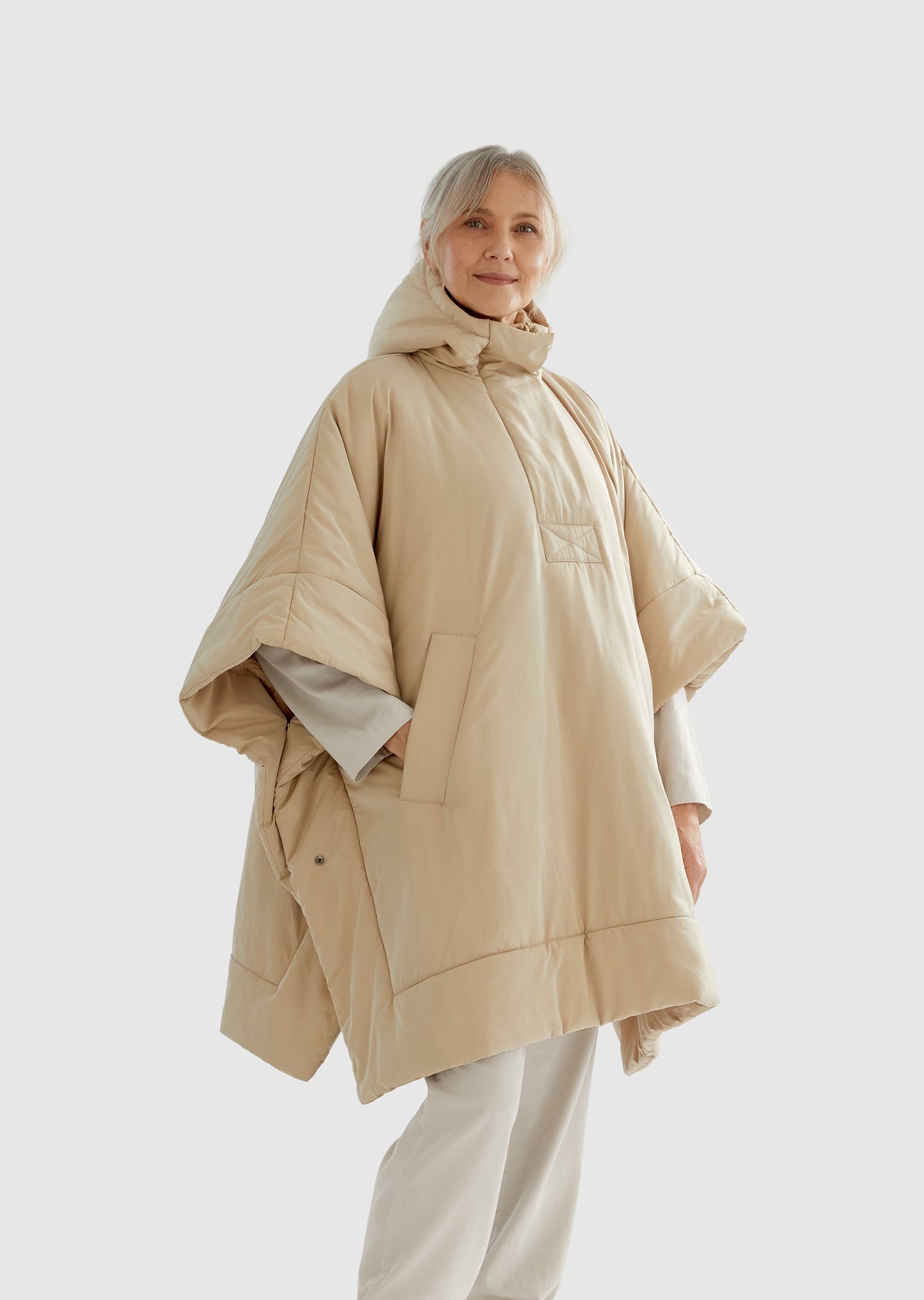 Yield - Recycled Polyester Padded Poncho