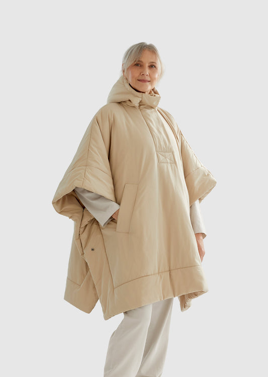 Yield - Recycled Polyester Padded Poncho