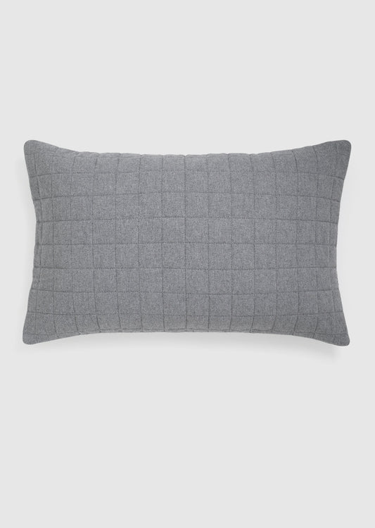 Cosy - Grey Marle Organic Cotton King Pillow Covers