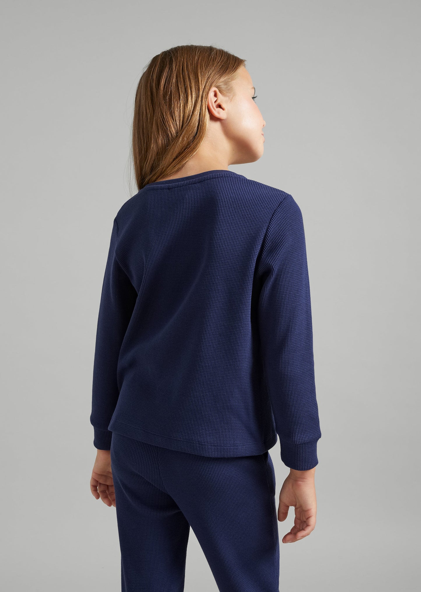 Kids Waffle- LS T-Shirt
