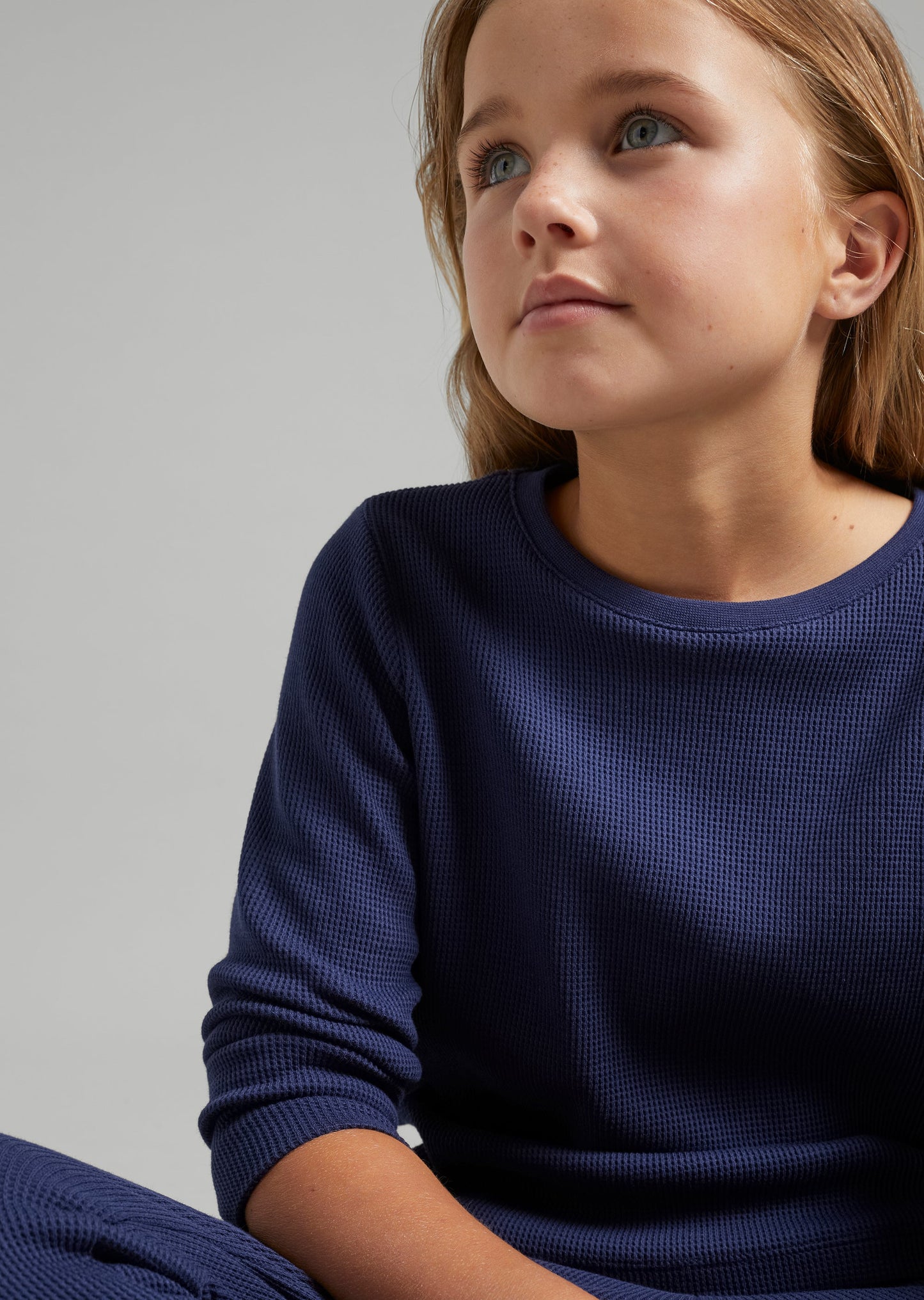 Kids Waffle- LS T-Shirt