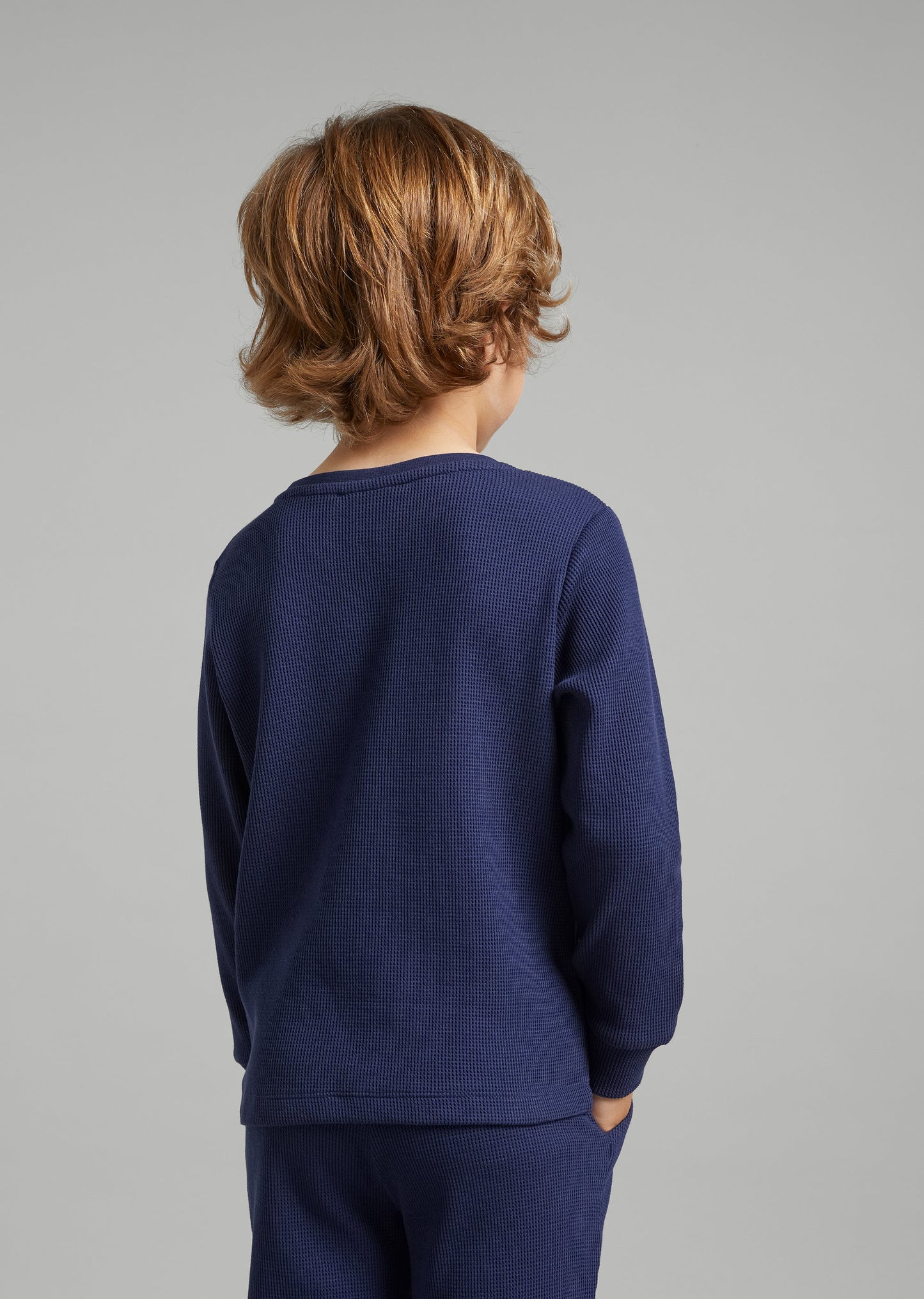 Kids Waffle- LS T-Shirt