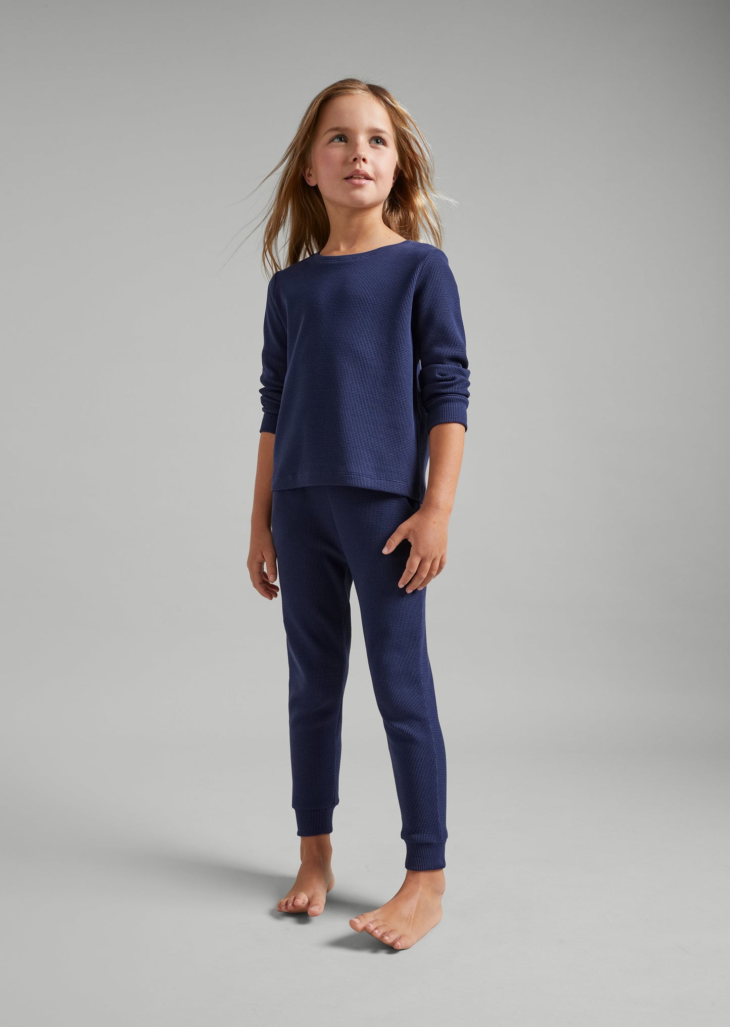 Kids Waffle- LS T-Shirt