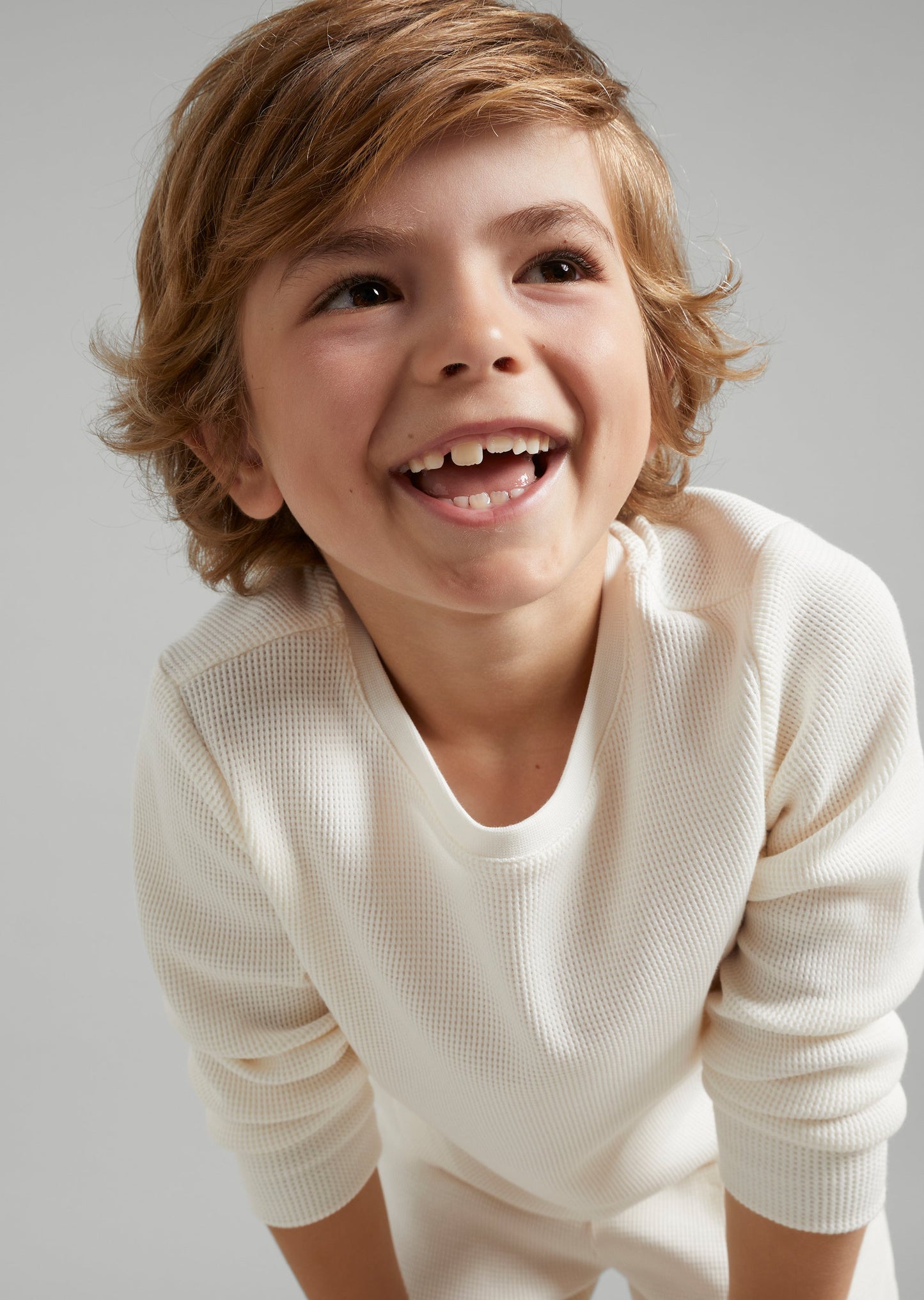 Kids Waffle- LS T-Shirt