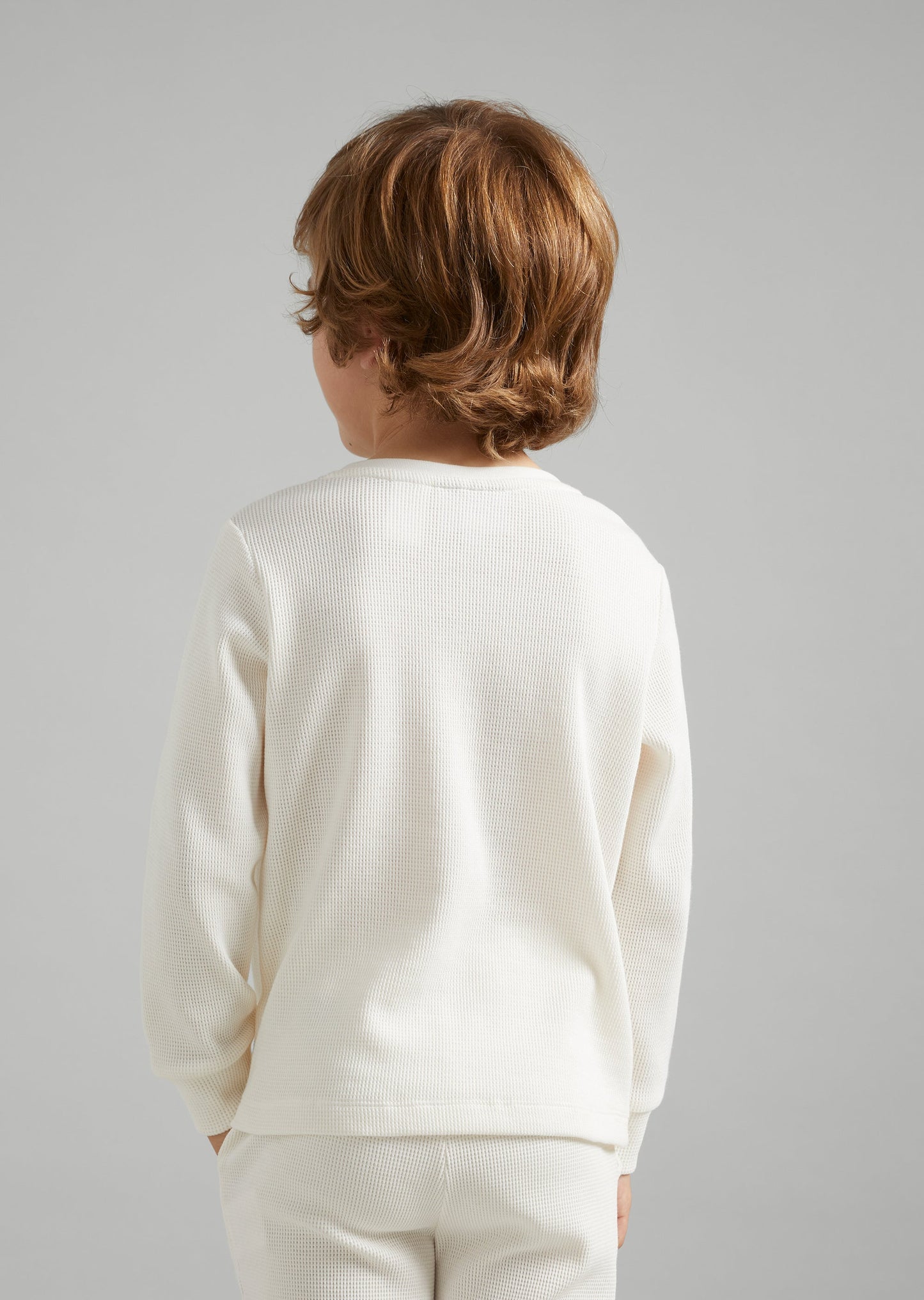 Kids Waffle- LS T-Shirt