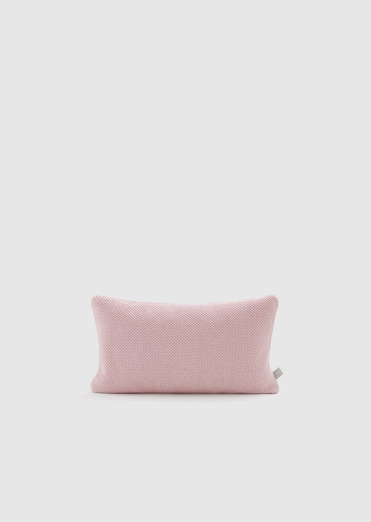 Nook - Bubblegum Organic Cotton Rectangular Cushion Cover
