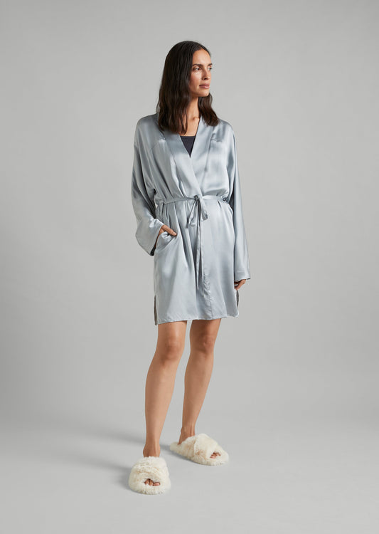 Pure - Silk Short Gown