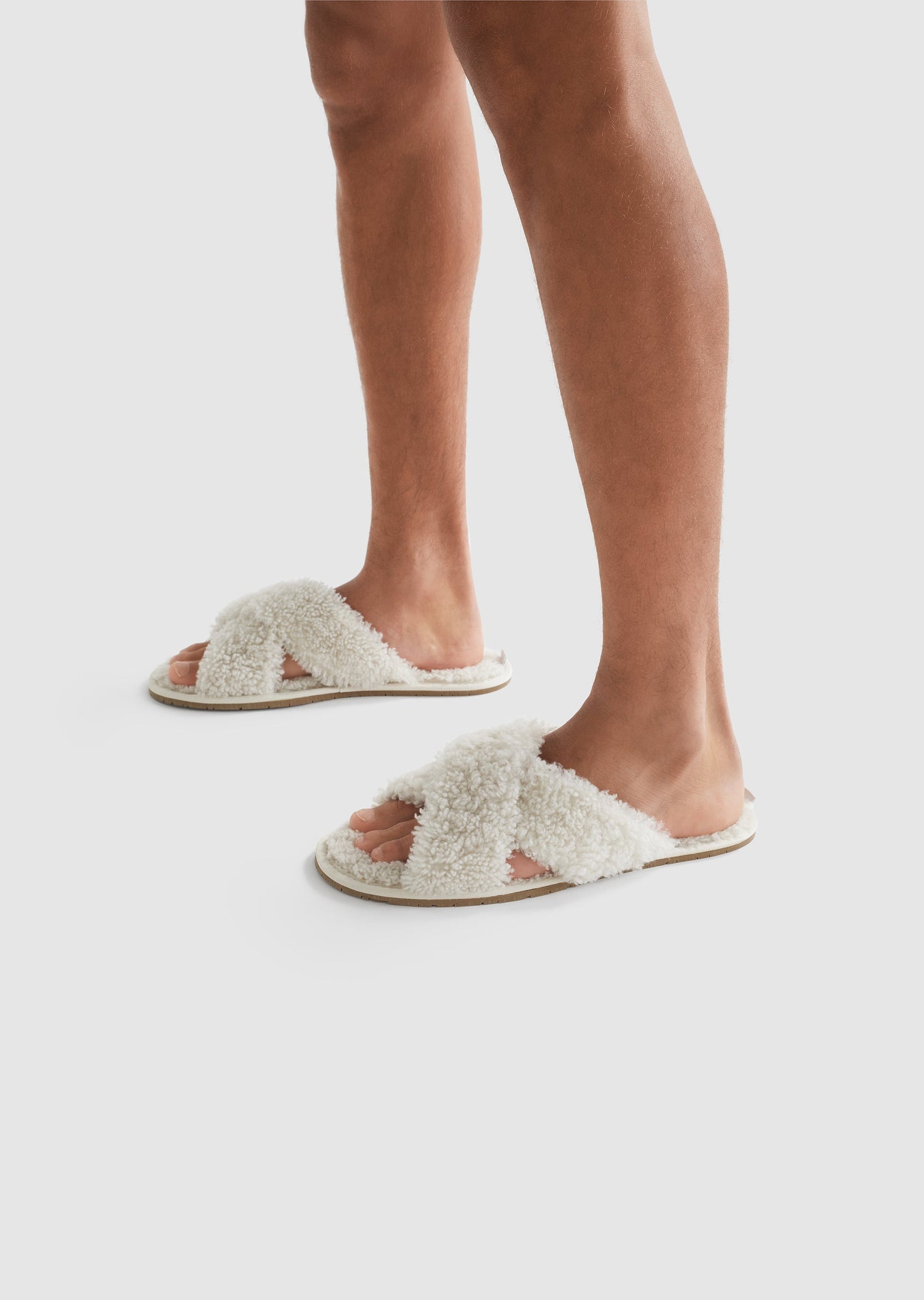 Cloud - Sheepskin cross over slippers
