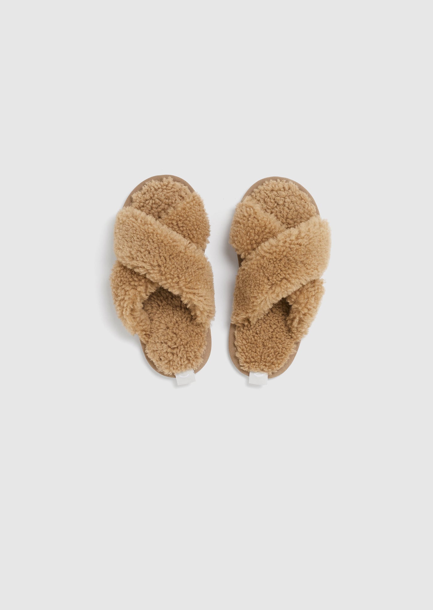 Cloud - Kids Sheepskin cross over slippers